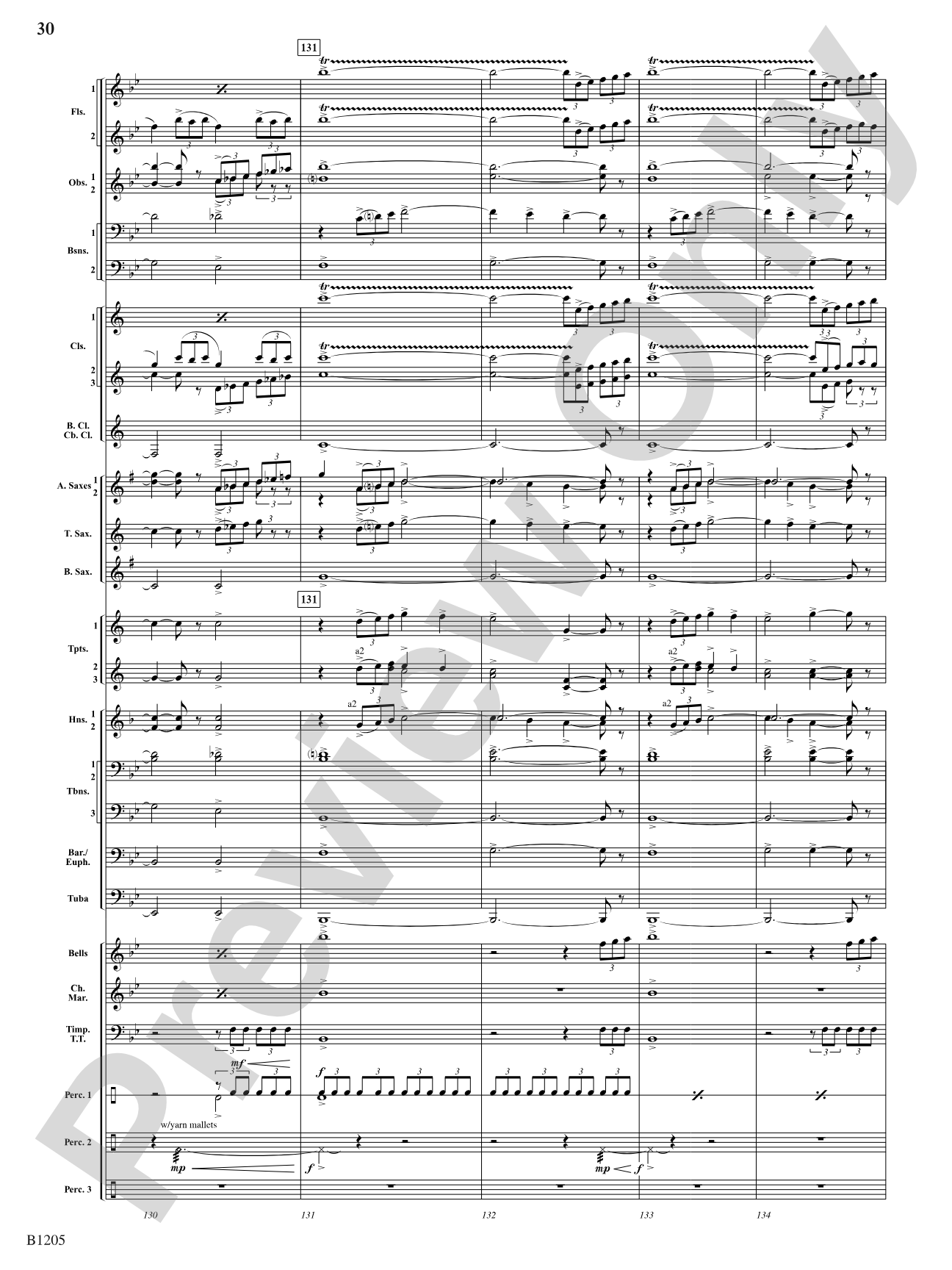 Of Men and the Sea: Concert Band Conductor Score & Parts