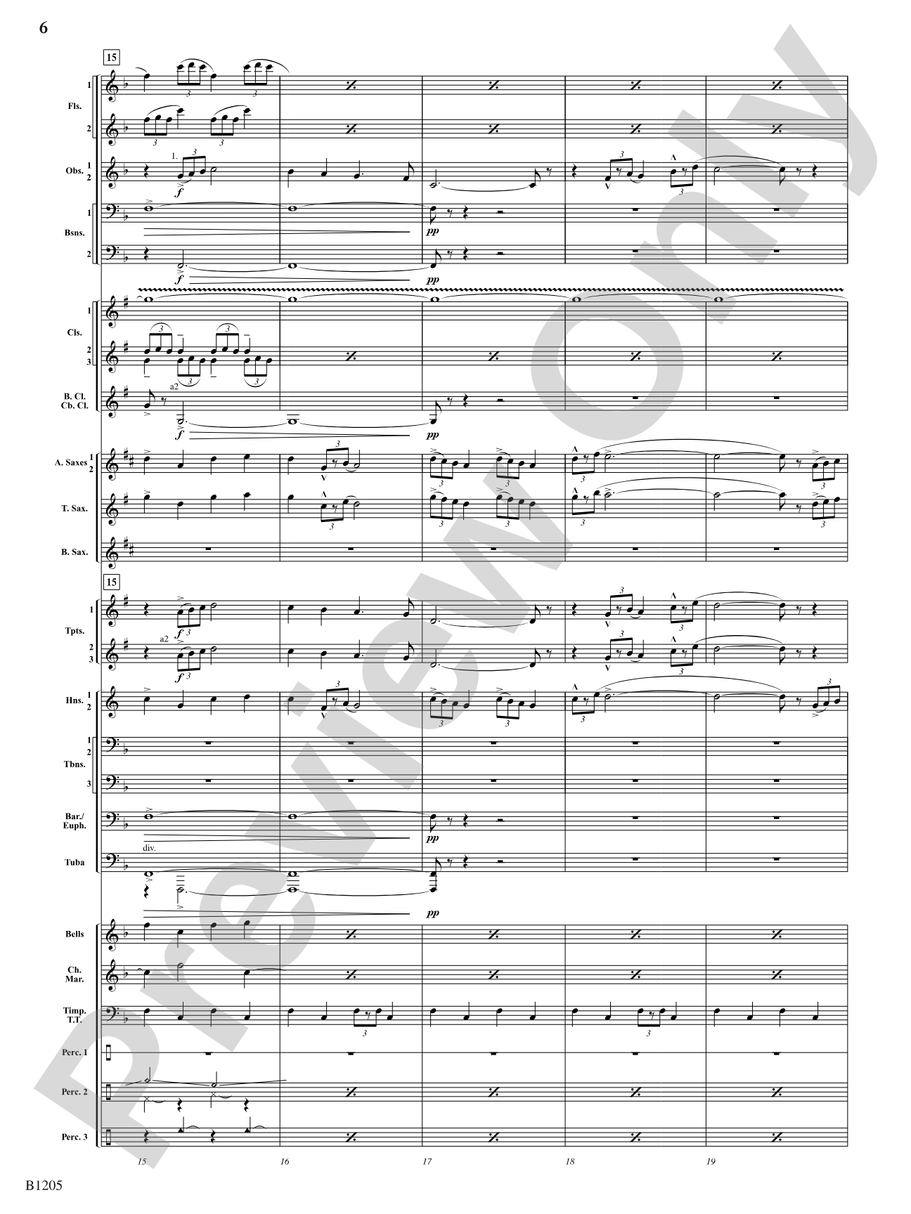 Of Men and the Sea: Concert Band Conductor Score & Parts
