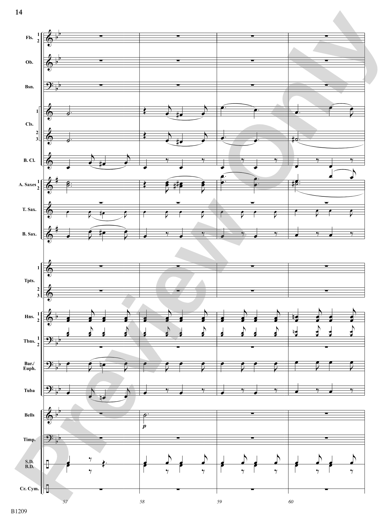 Tenth Regiment March: Concert Band Conductor Score & Parts