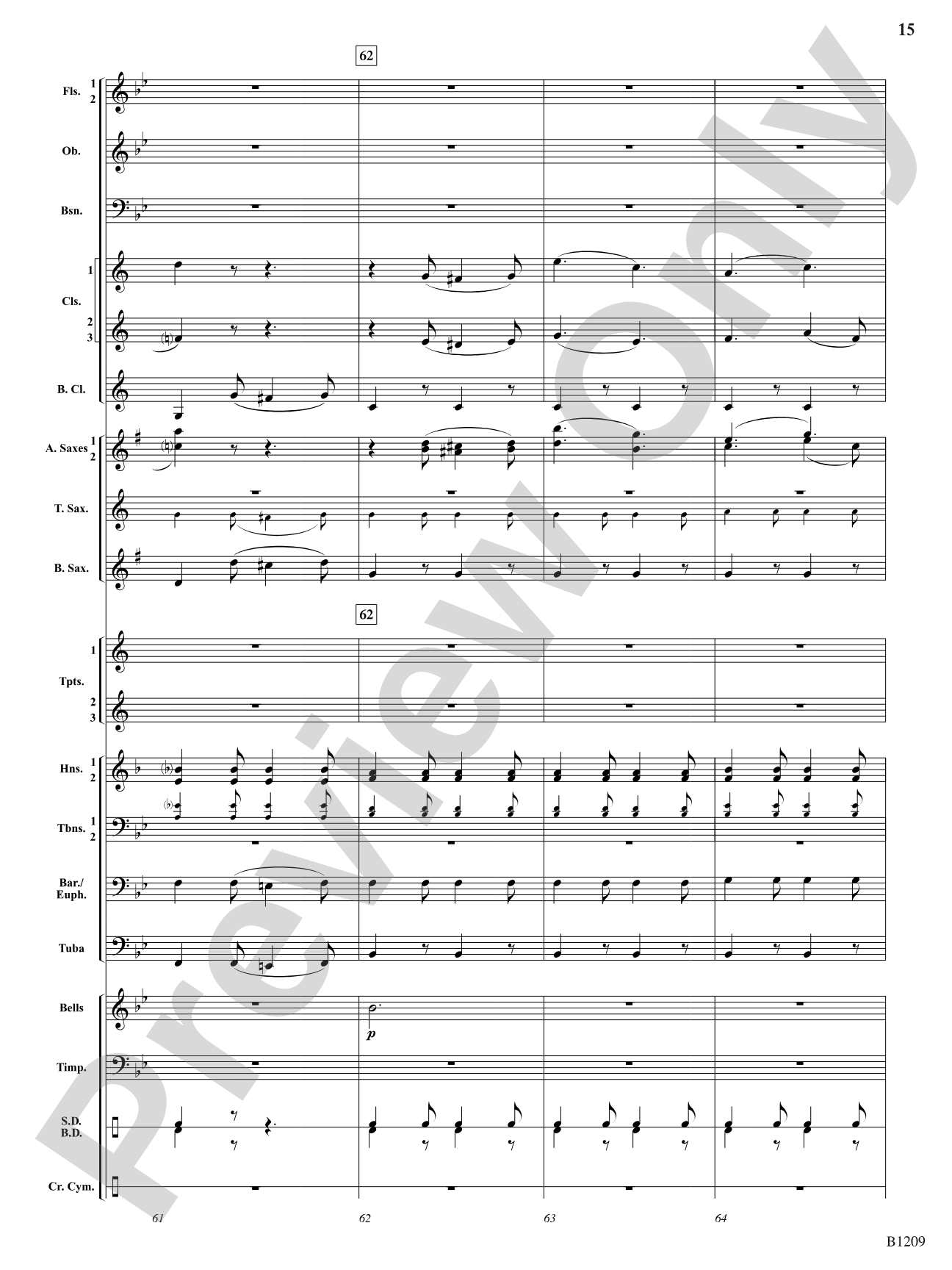 Tenth Regiment March: Concert Band Conductor Score & Parts