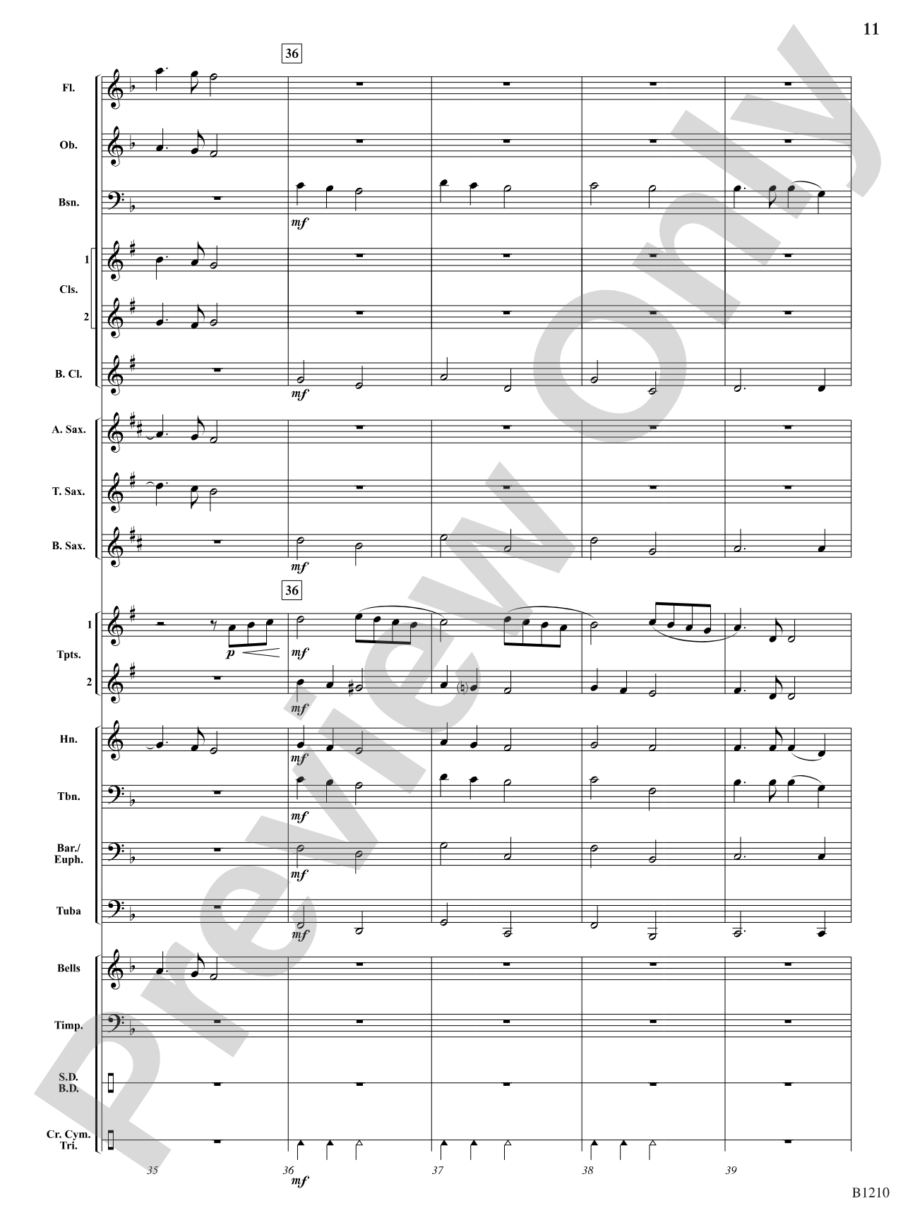 The Angels of Christmas: Concert Band Conductor Score & Parts