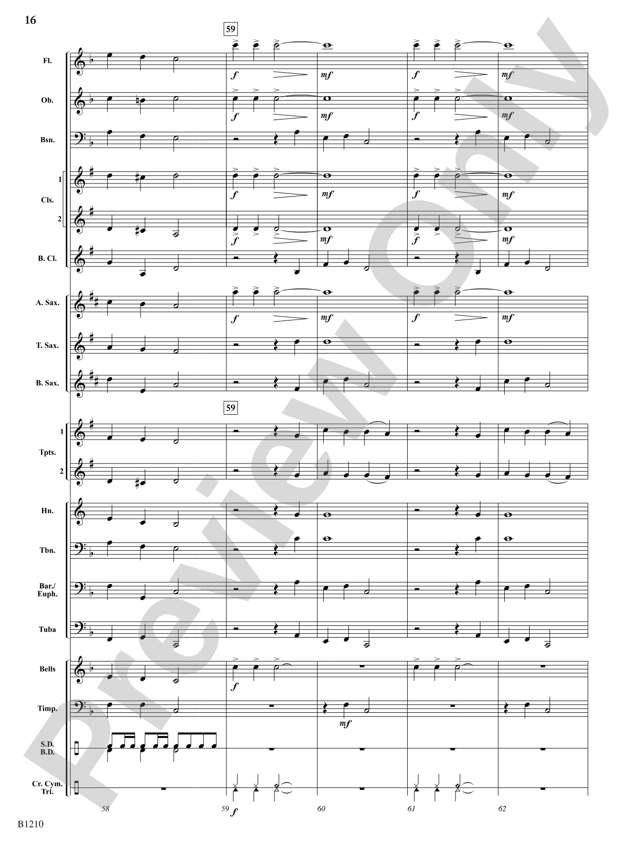 The Angels of Christmas: Concert Band Conductor Score & Parts