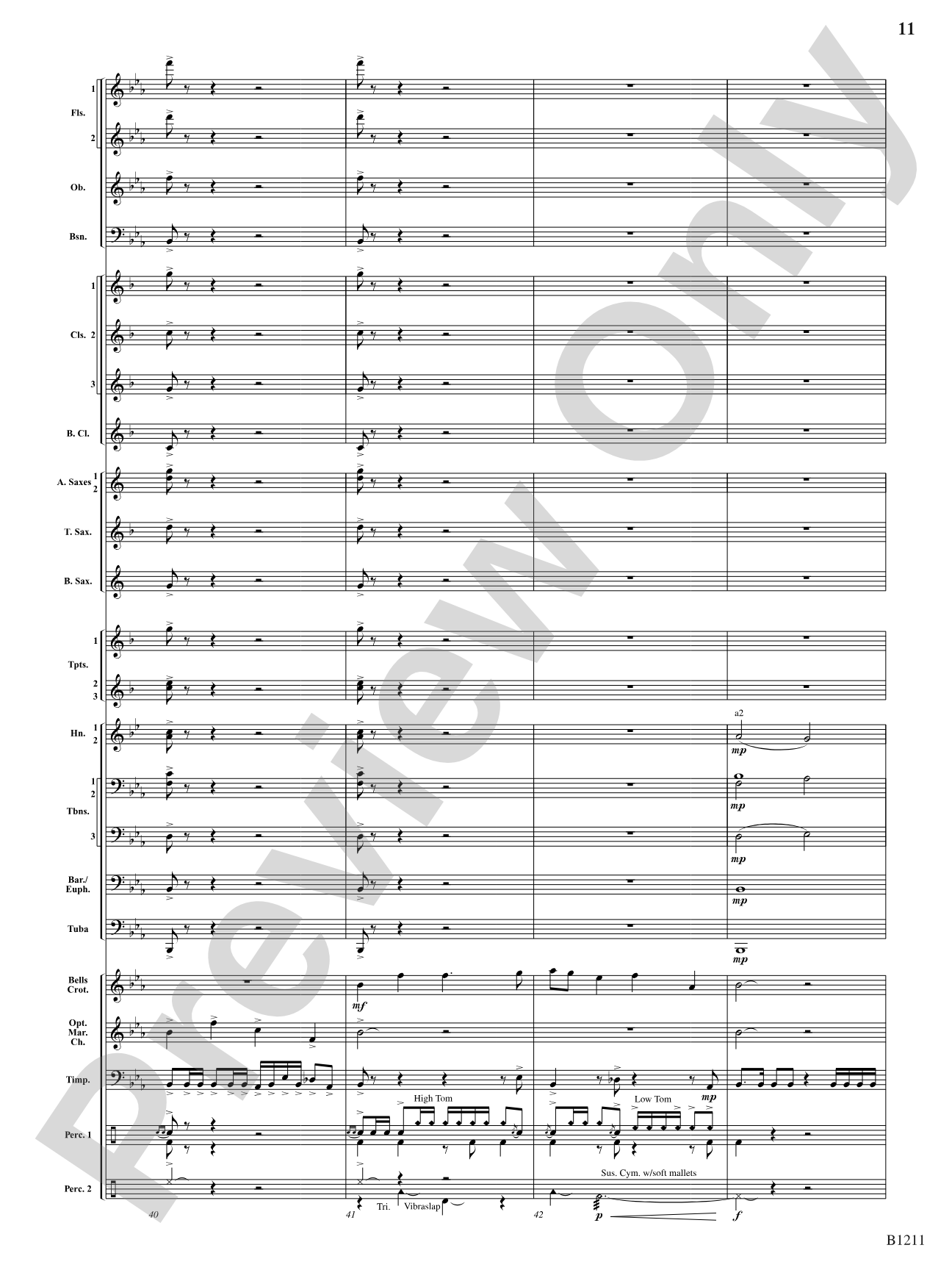 Da Vinci Sketches: Concert Band Conductor Score & Parts
