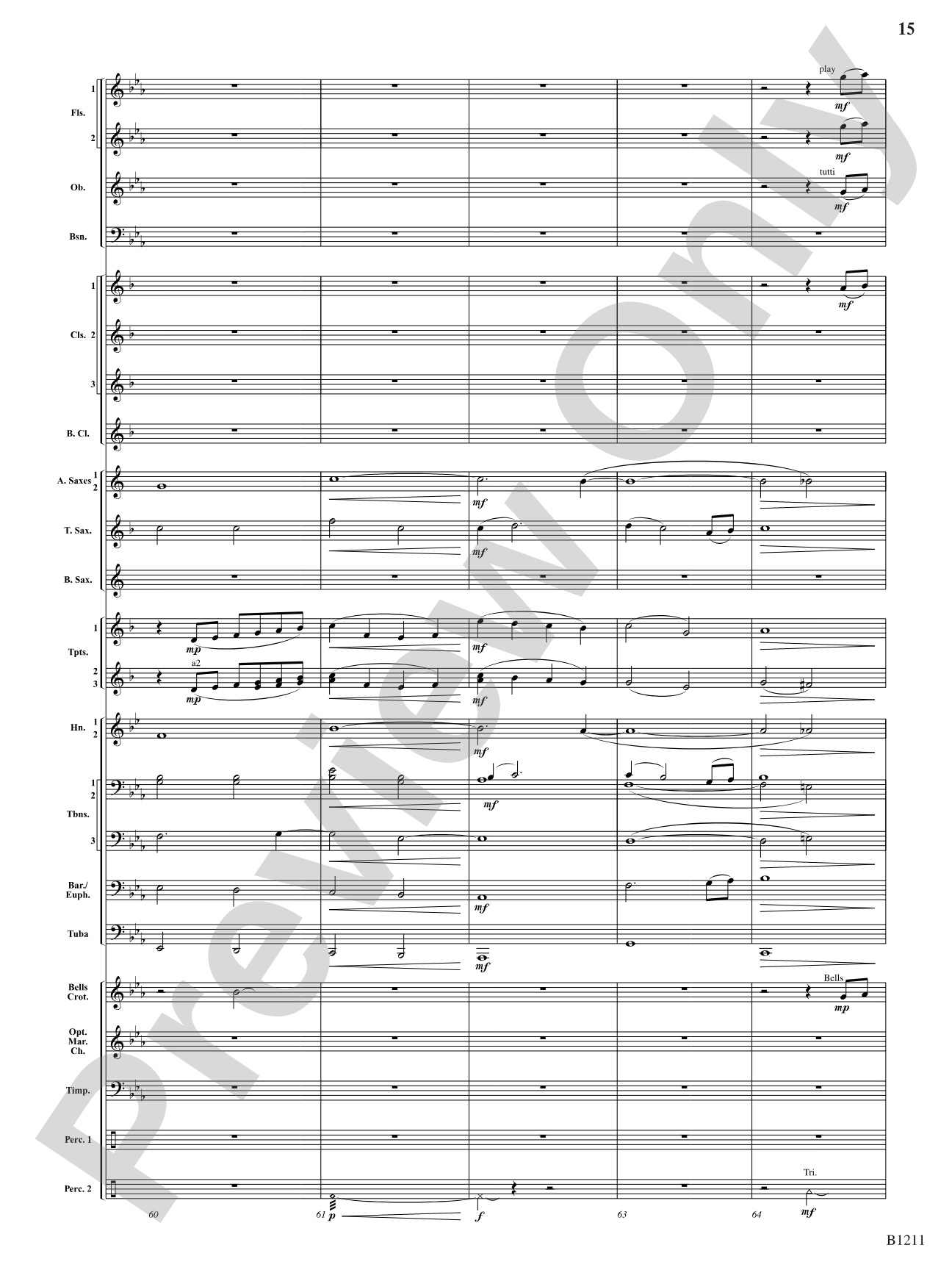 Da Vinci Sketches: Concert Band Conductor Score & Parts