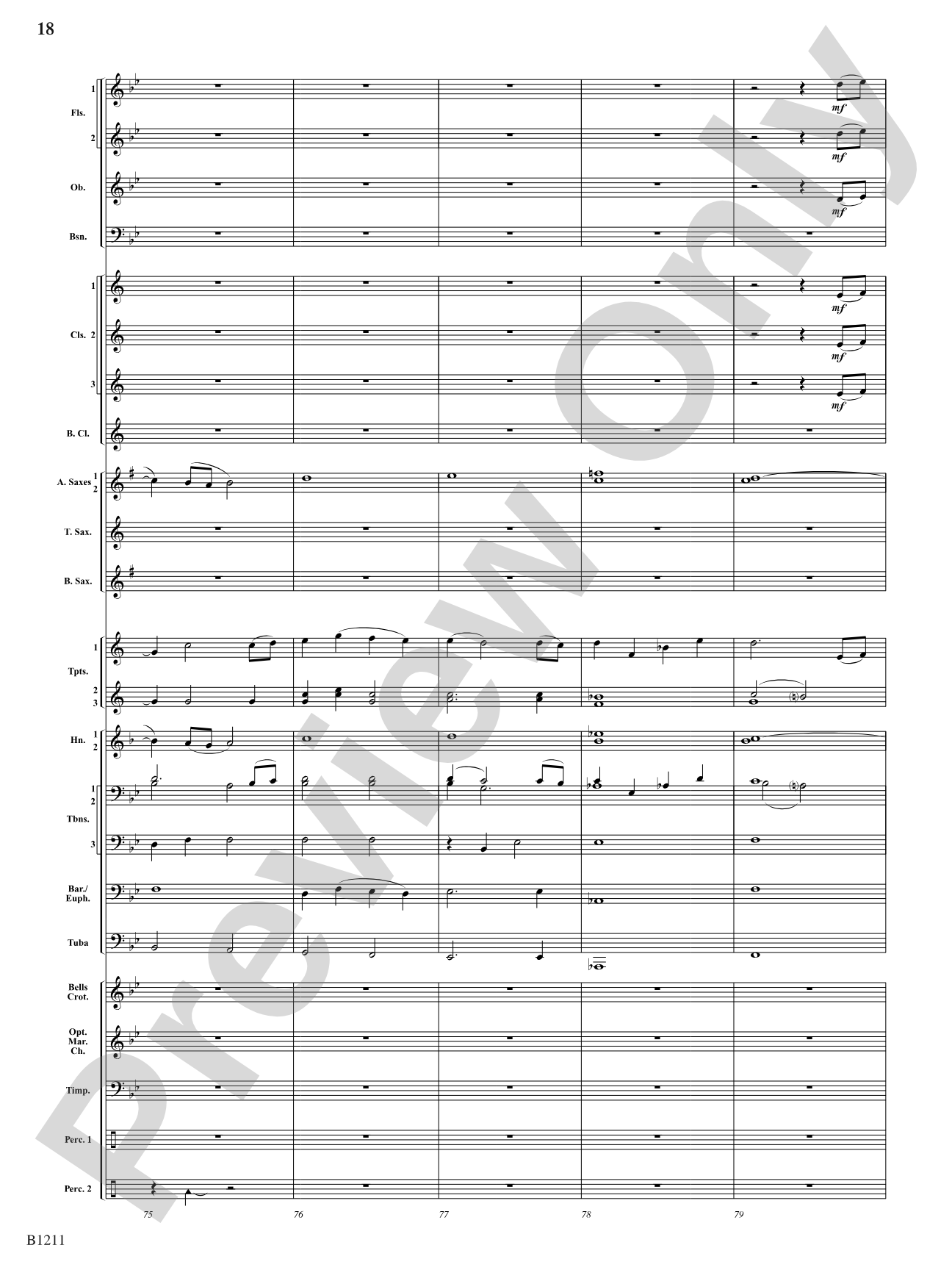 Da Vinci Sketches: Concert Band Conductor Score & Parts