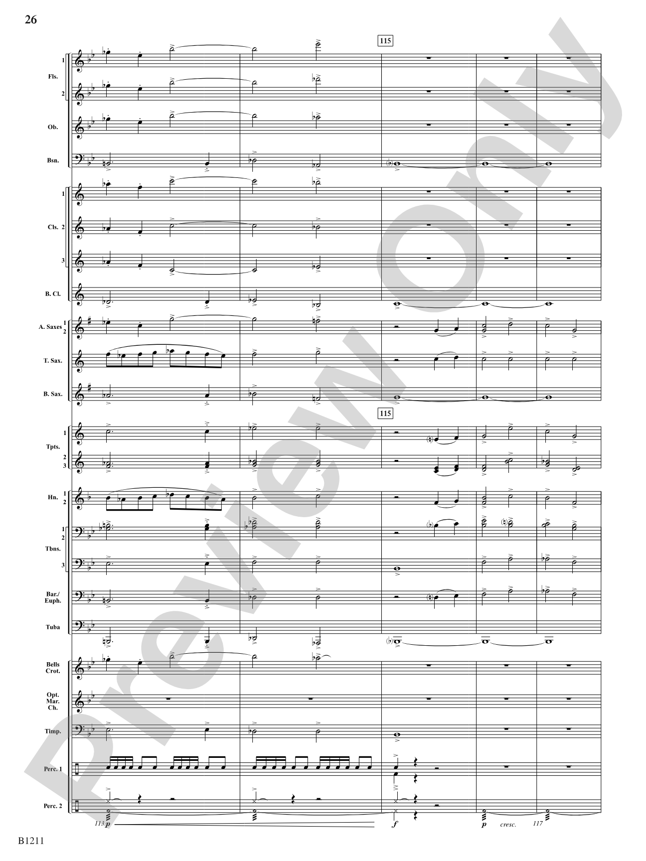 Da Vinci Sketches: Concert Band Conductor Score & Parts