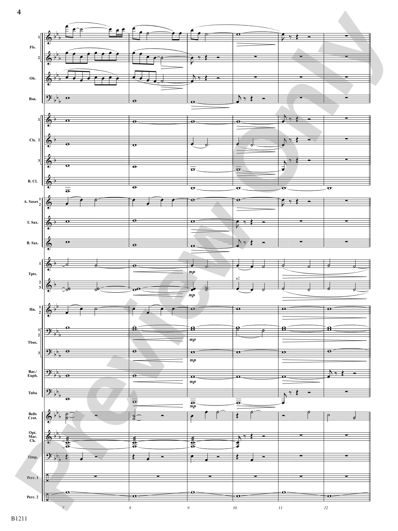 Da Vinci Sketches: Concert Band Conductor Score & Parts