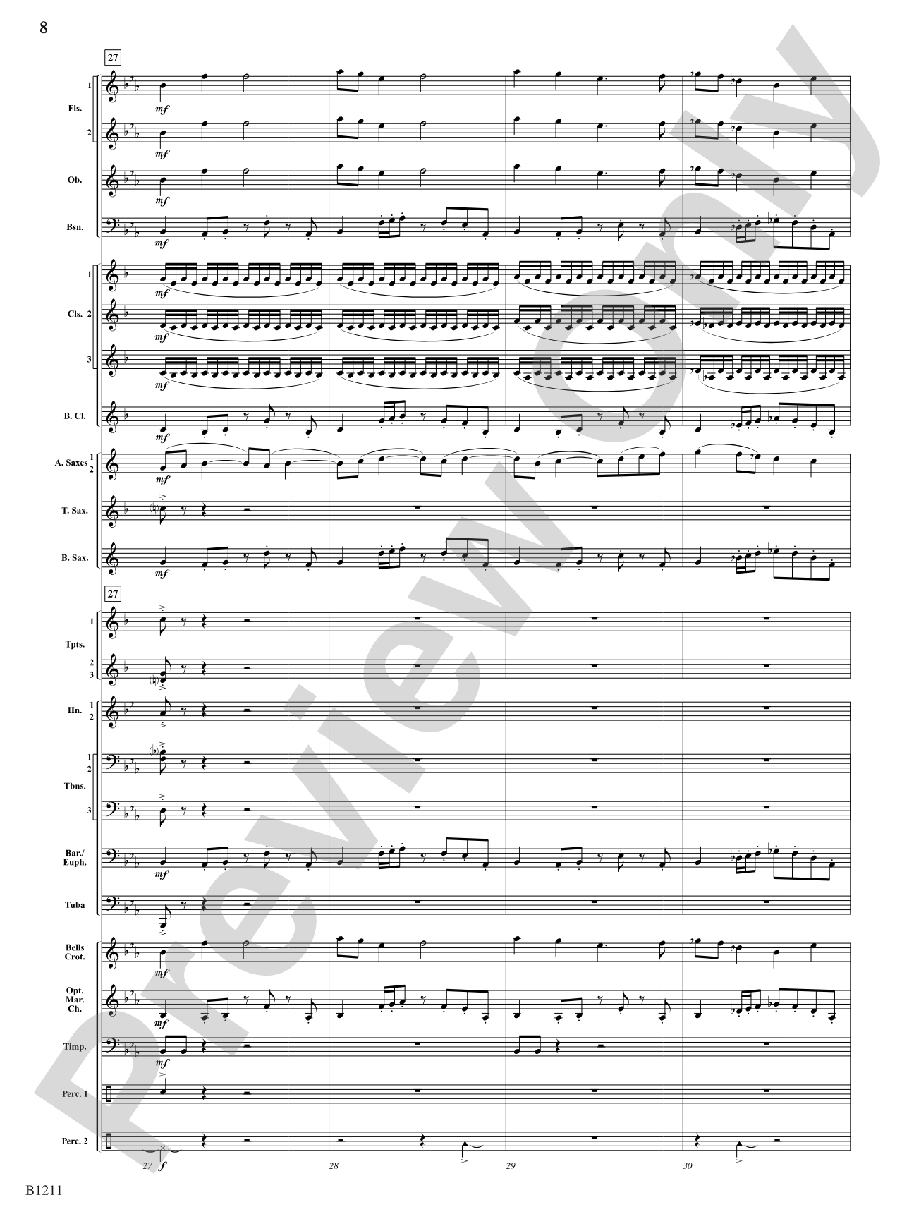 Da Vinci Sketches: Concert Band Conductor Score & Parts