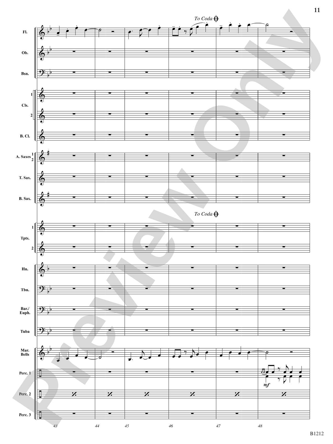 Juju Dance: Concert Band Conductor Score & Parts
