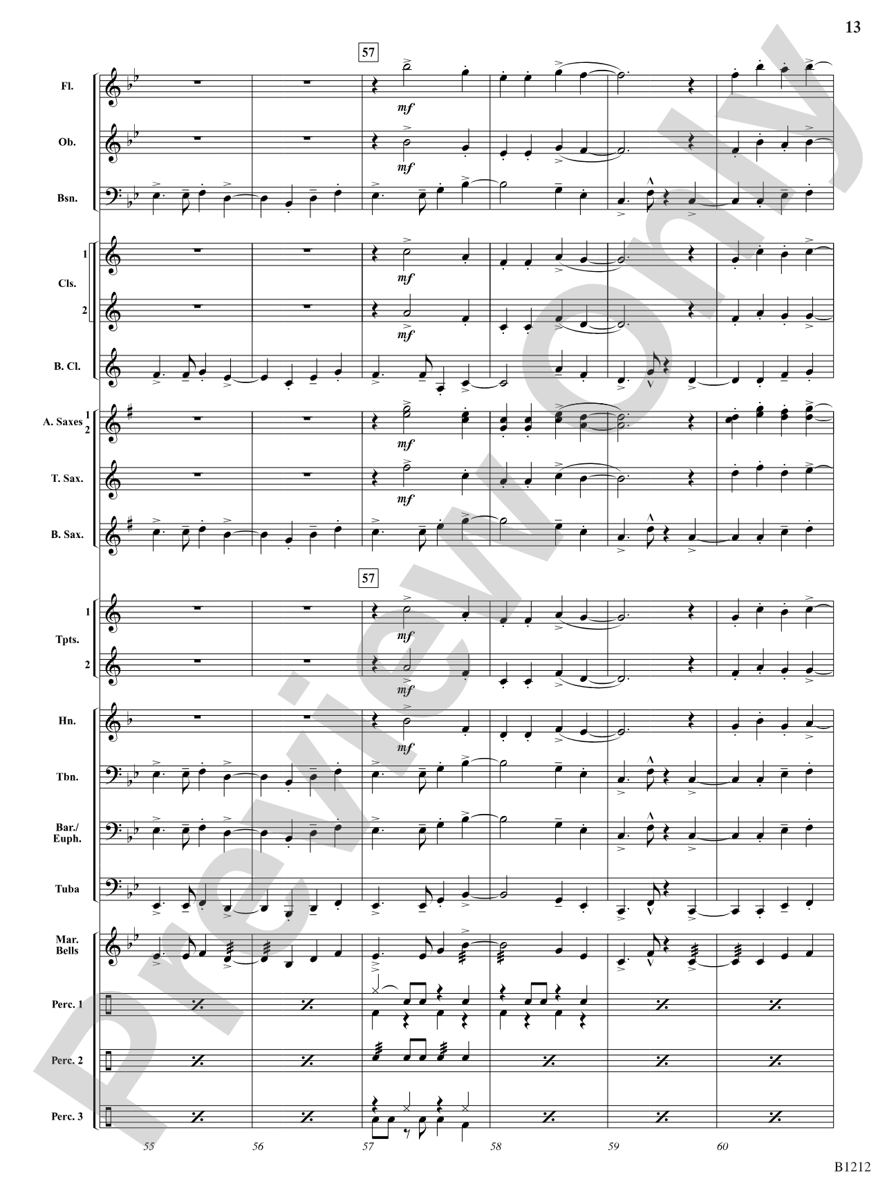 Juju Dance: Concert Band Conductor Score & Parts
