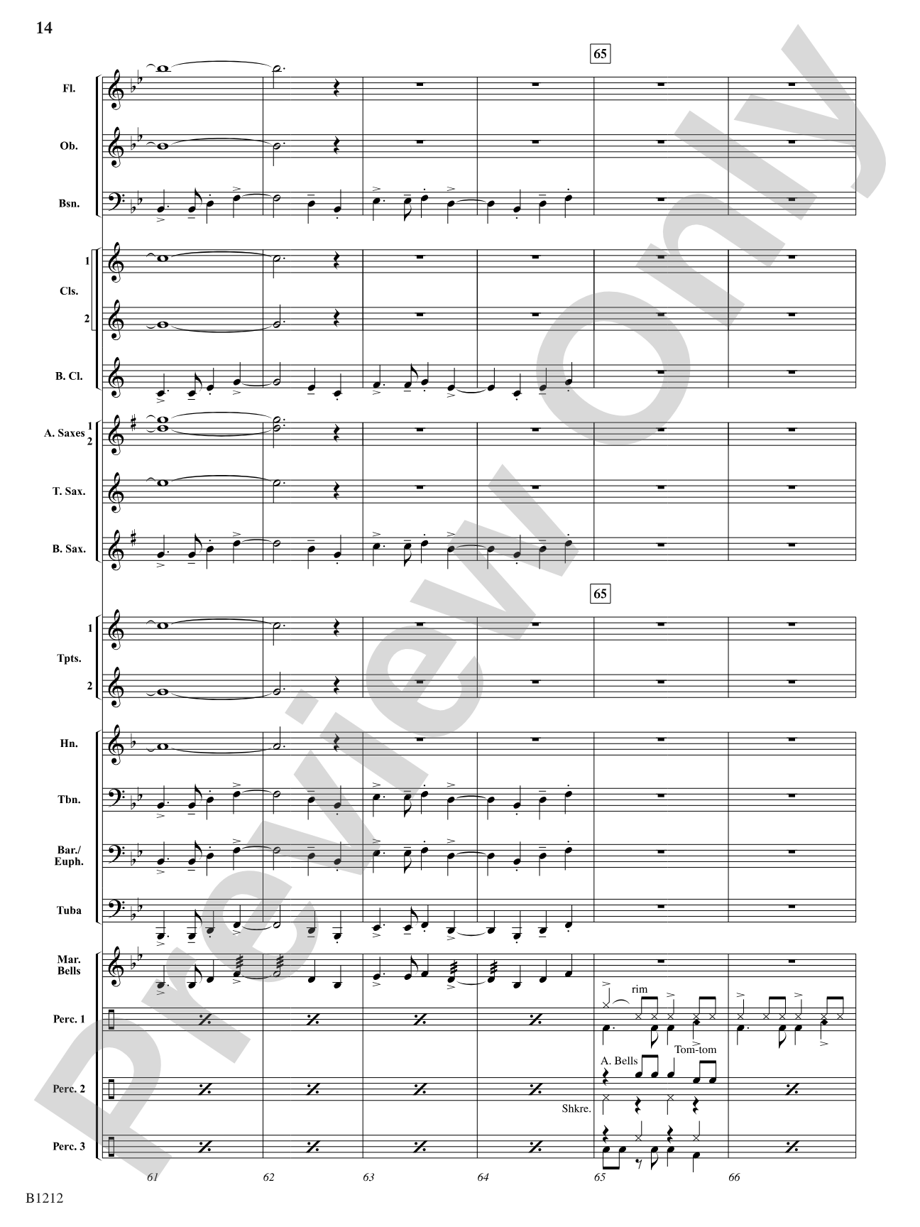 Juju Dance: Concert Band Conductor Score & Parts
