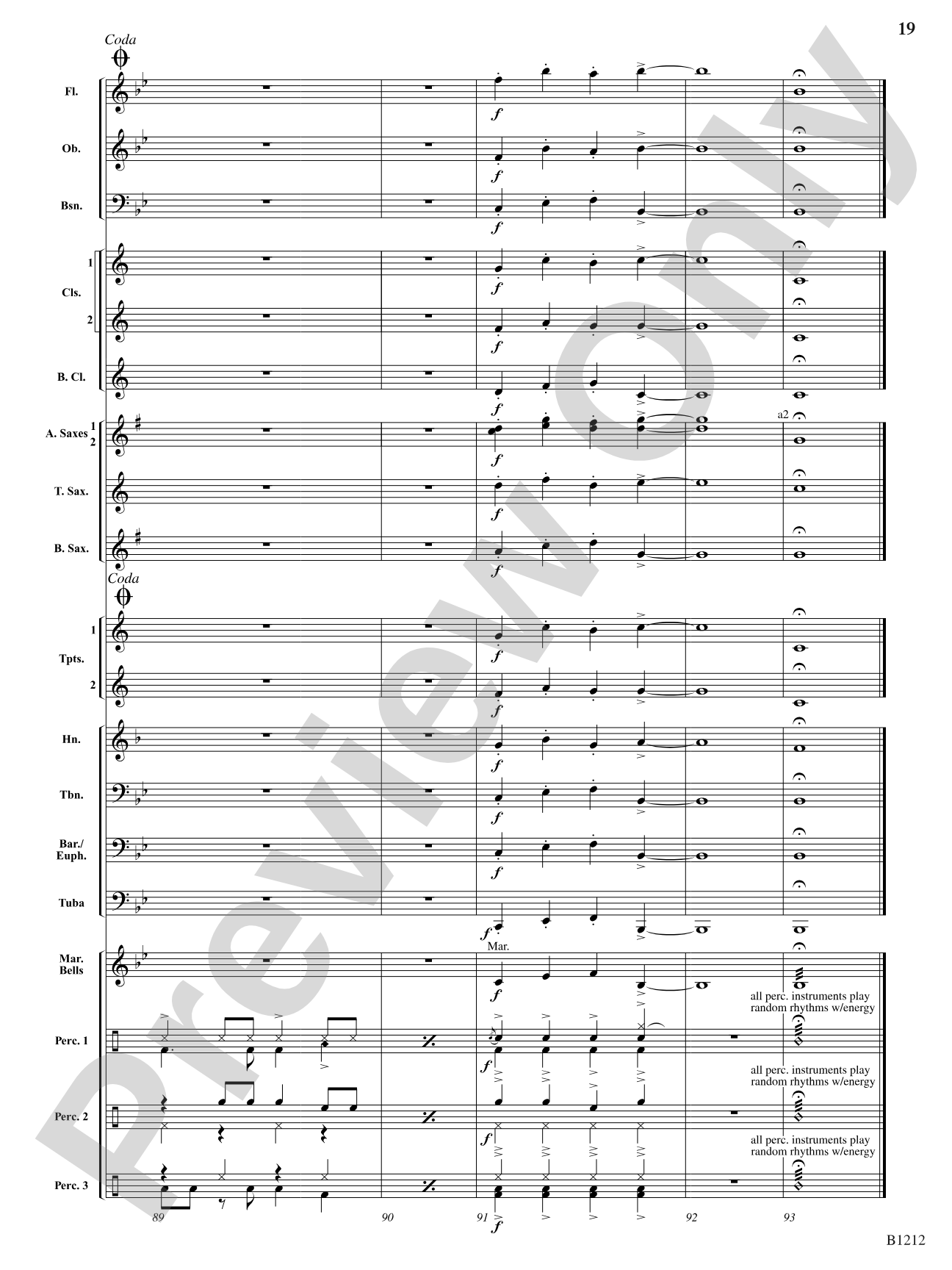 Juju Dance: Concert Band Conductor Score & Parts