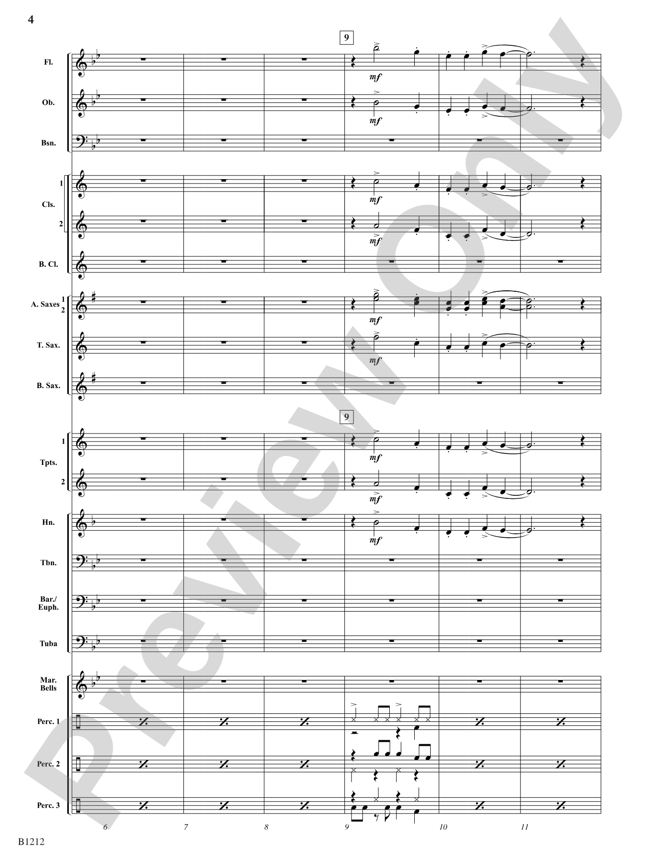 Juju Dance: Concert Band Conductor Score & Parts