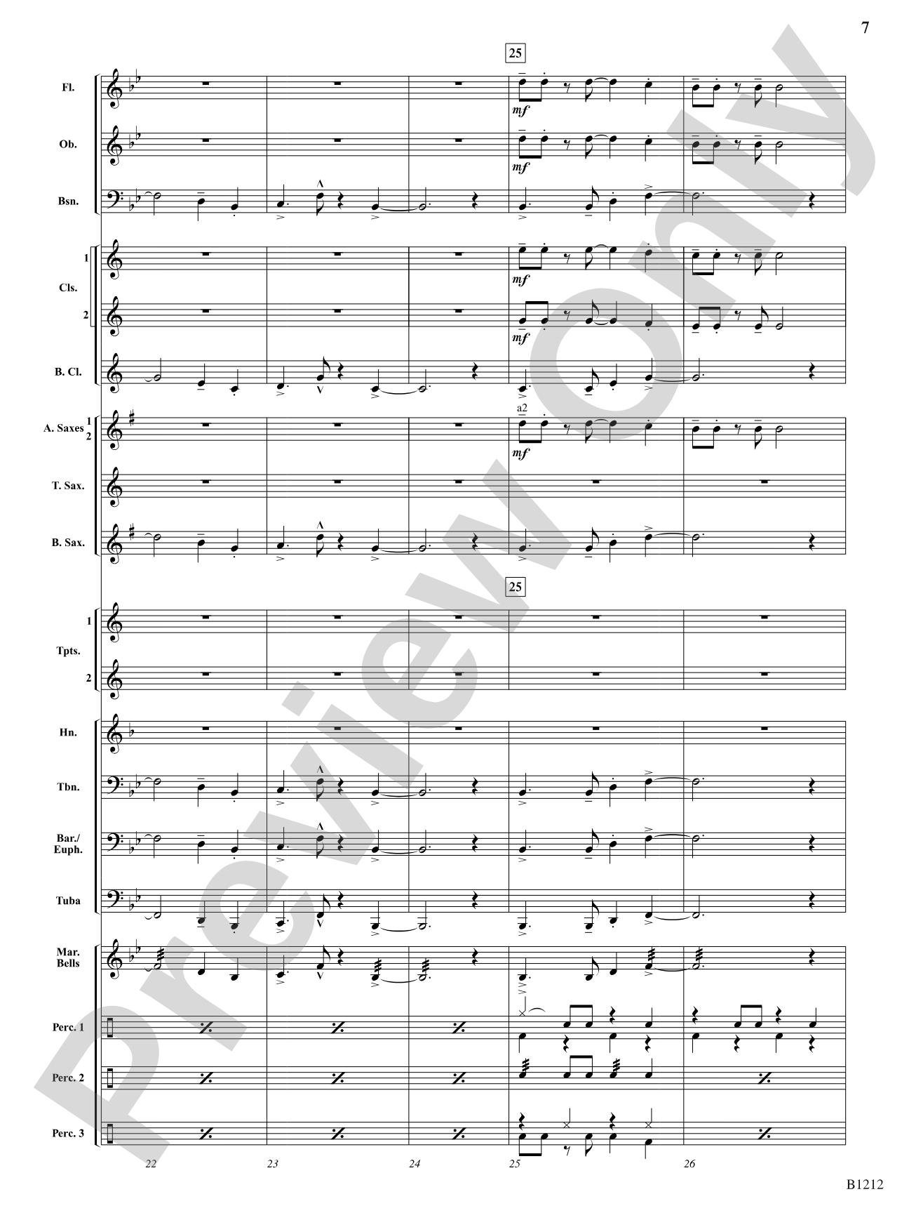 Juju Dance: Concert Band Conductor Score & Parts