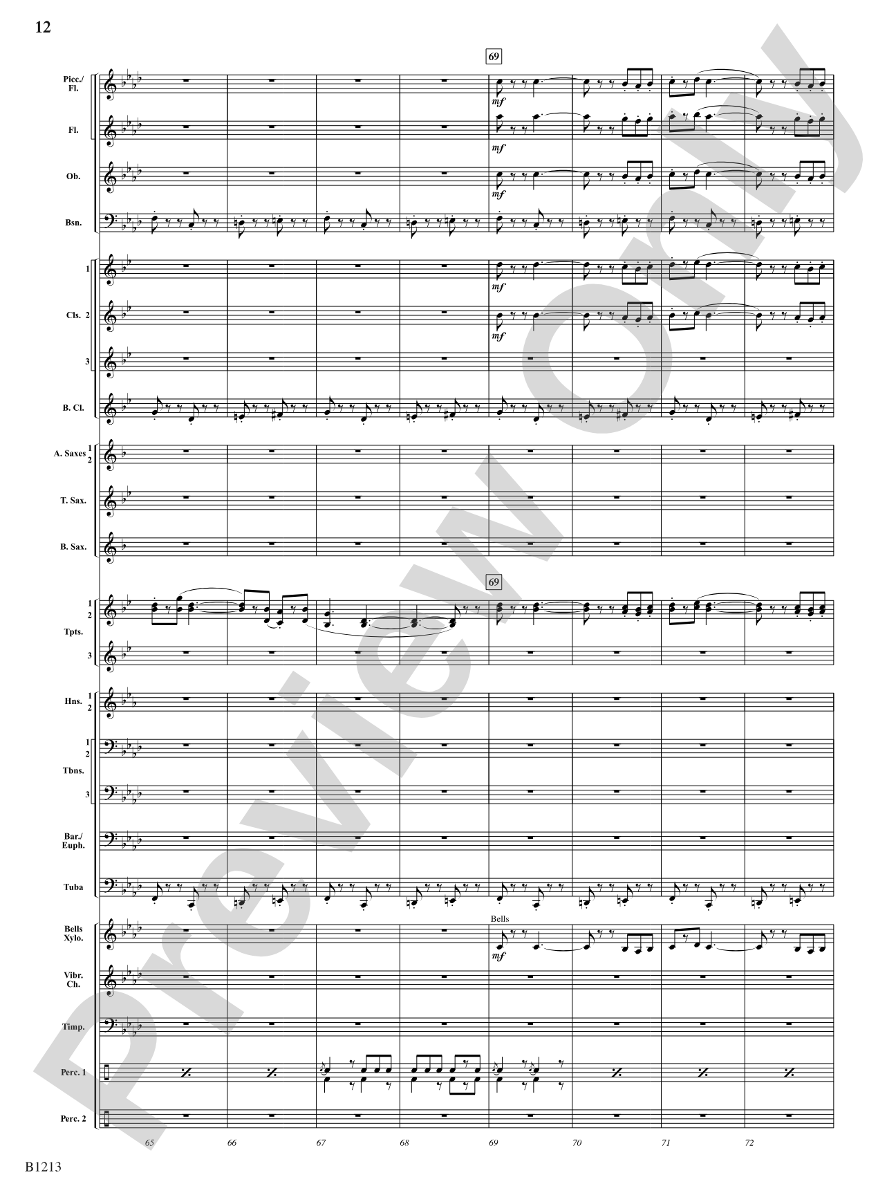 A Touch of Christmas: Suite 2: Concert Band Conductor Score & Parts