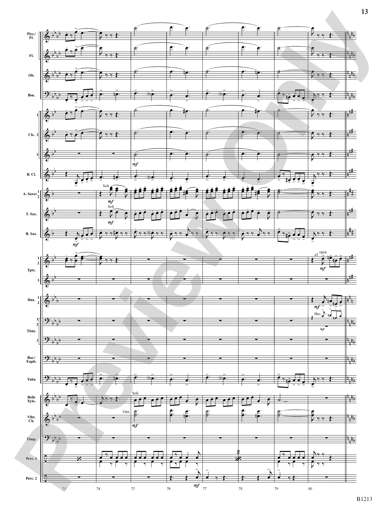 A Touch of Christmas: Suite 2: Concert Band Conductor Score & Parts