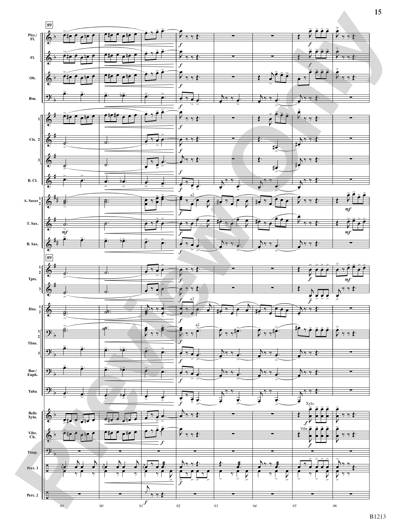A Touch of Christmas: Suite 2: Concert Band Conductor Score & Parts