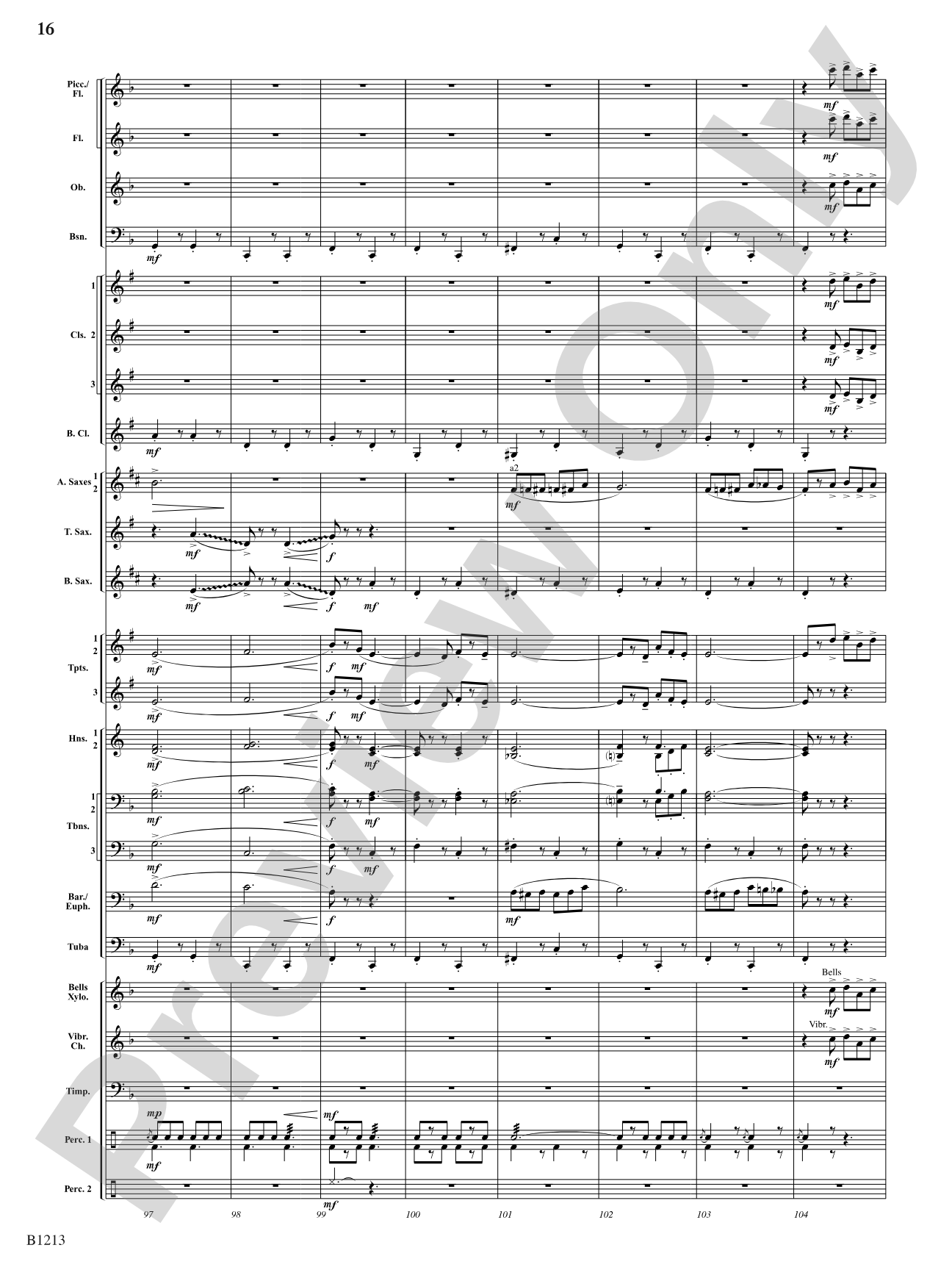 A Touch of Christmas: Suite 2: Concert Band Conductor Score & Parts