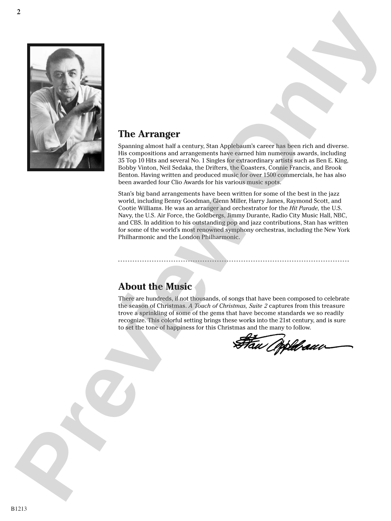 A Touch of Christmas: Suite 2: Concert Band Conductor Score & Parts