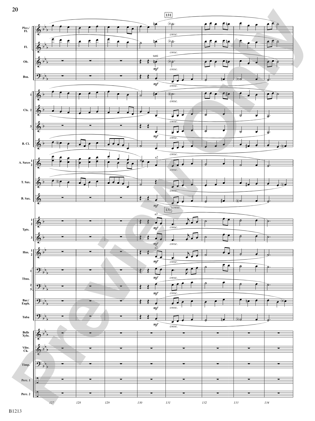 A Touch of Christmas: Suite 2: Concert Band Conductor Score & Parts