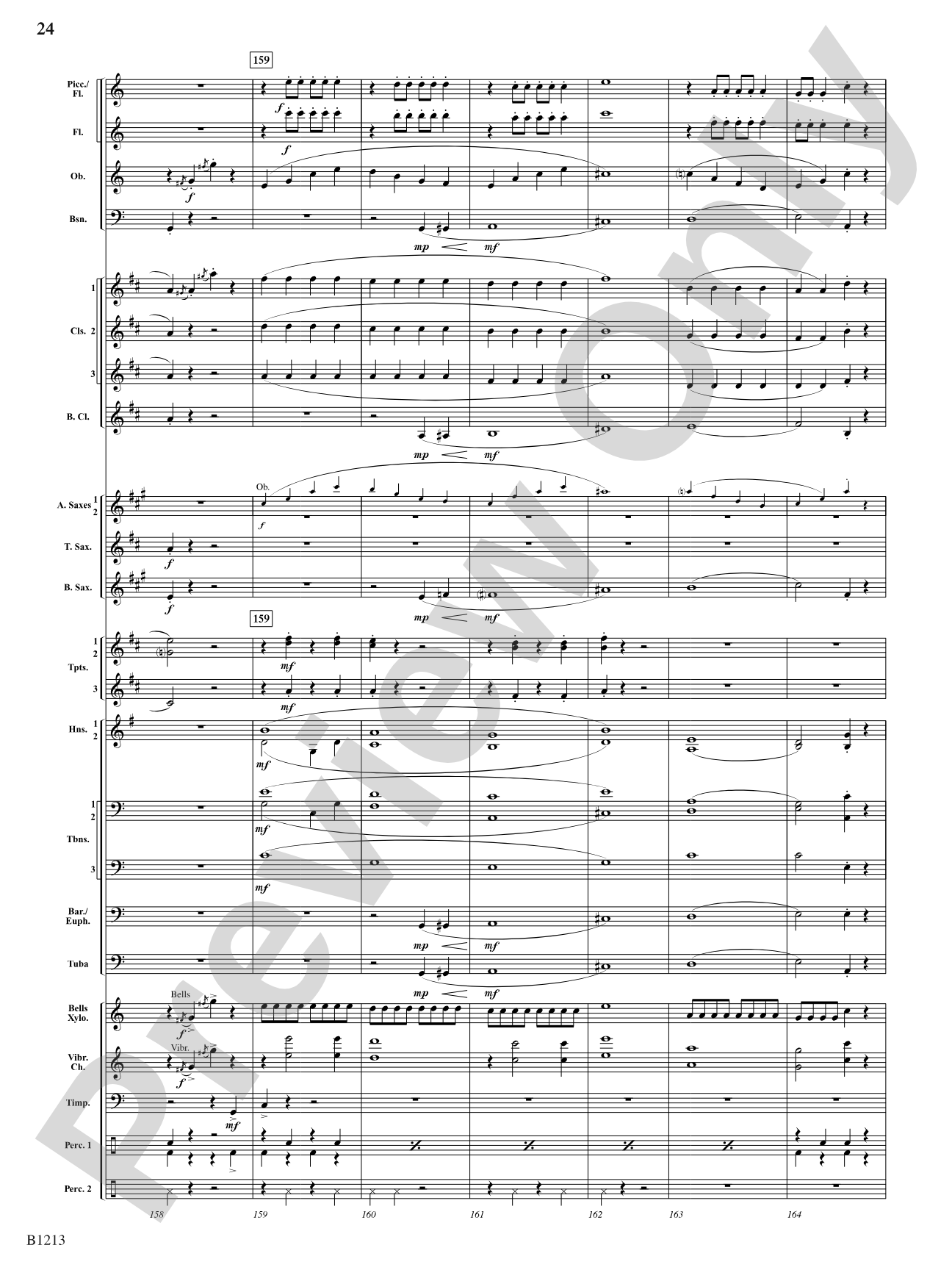 A Touch of Christmas: Suite 2: Concert Band Conductor Score & Parts