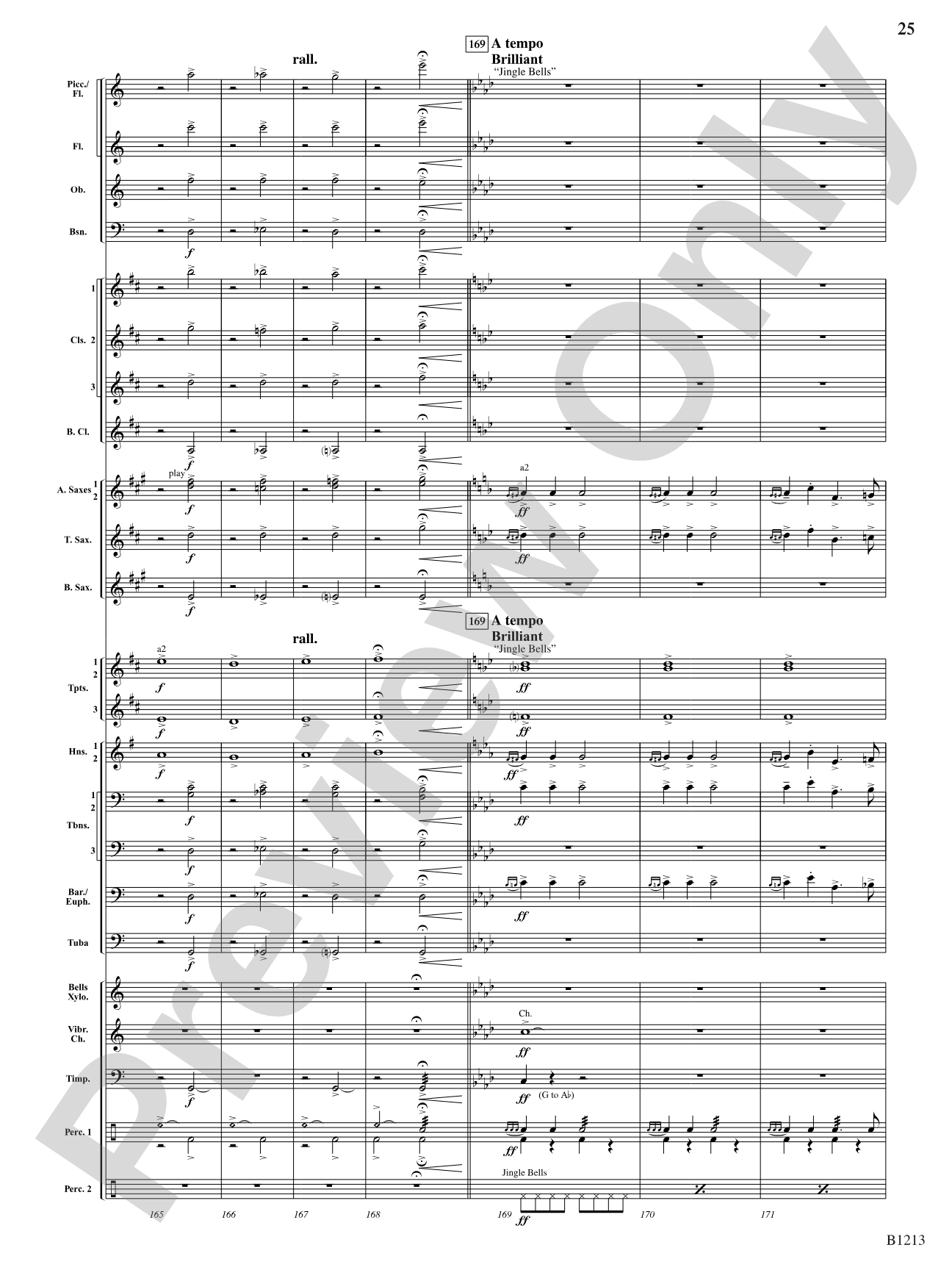 A Touch of Christmas: Suite 2: Concert Band Conductor Score & Parts