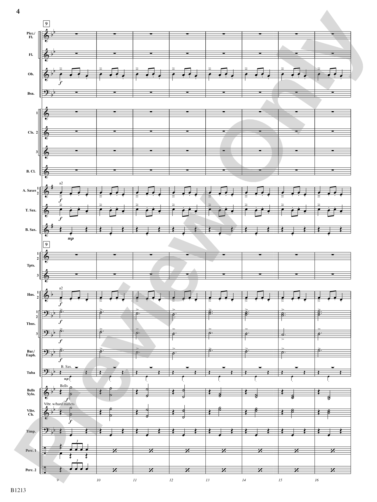 A Touch of Christmas: Suite 2: Concert Band Conductor Score & Parts