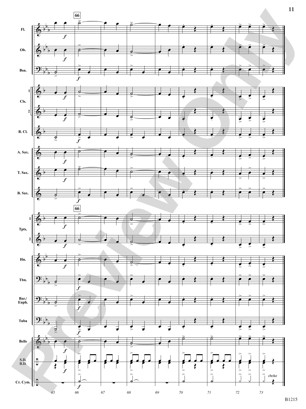 Onward: Concert Band Conductor Score & Parts