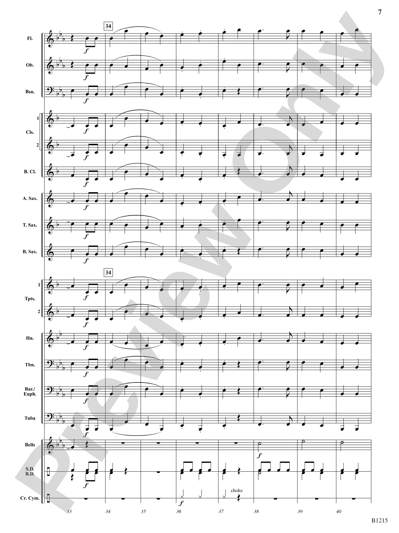 Onward: Concert Band Conductor Score & Parts