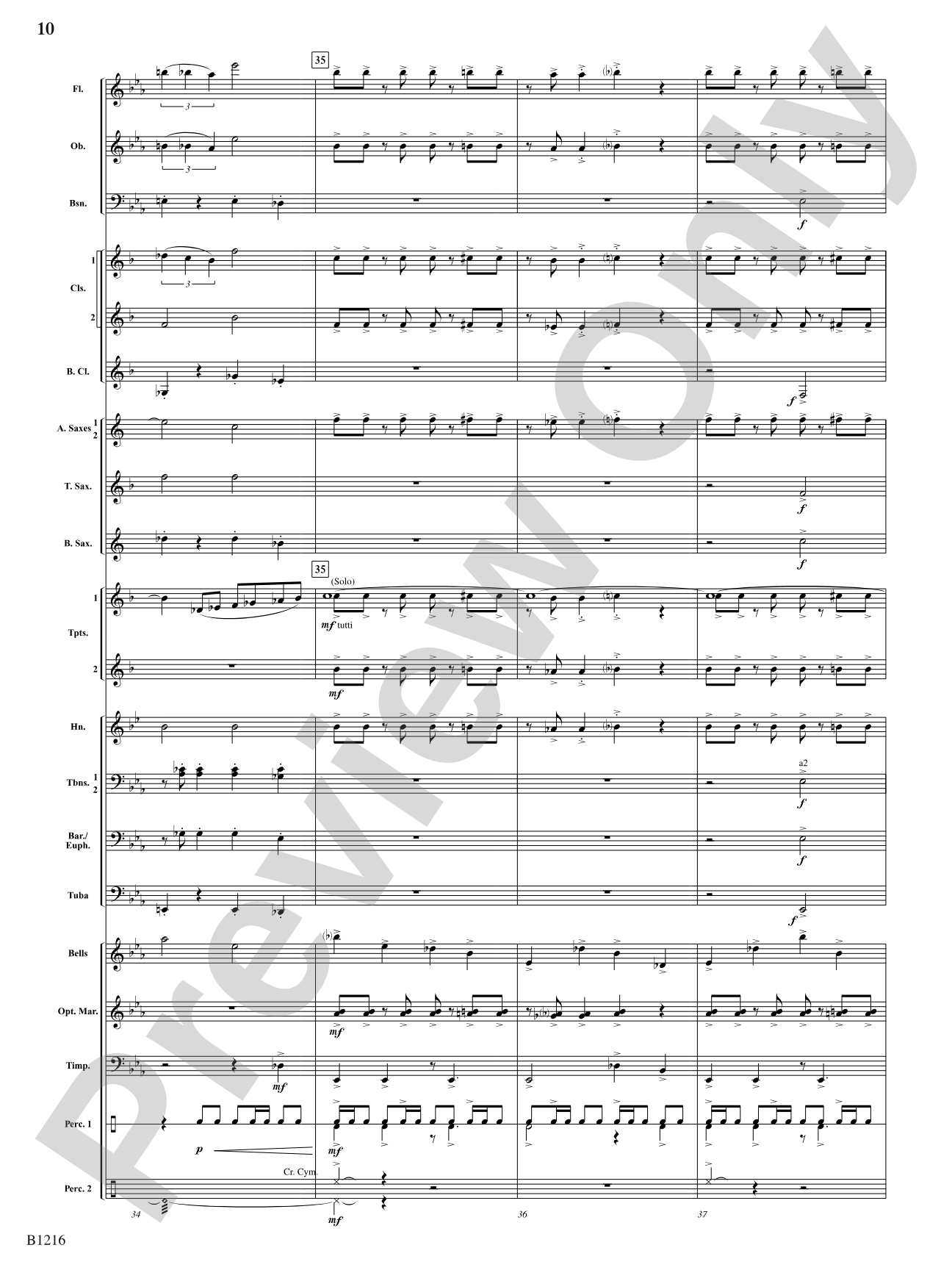 Rhythmata: Concert Band Conductor Score & Parts