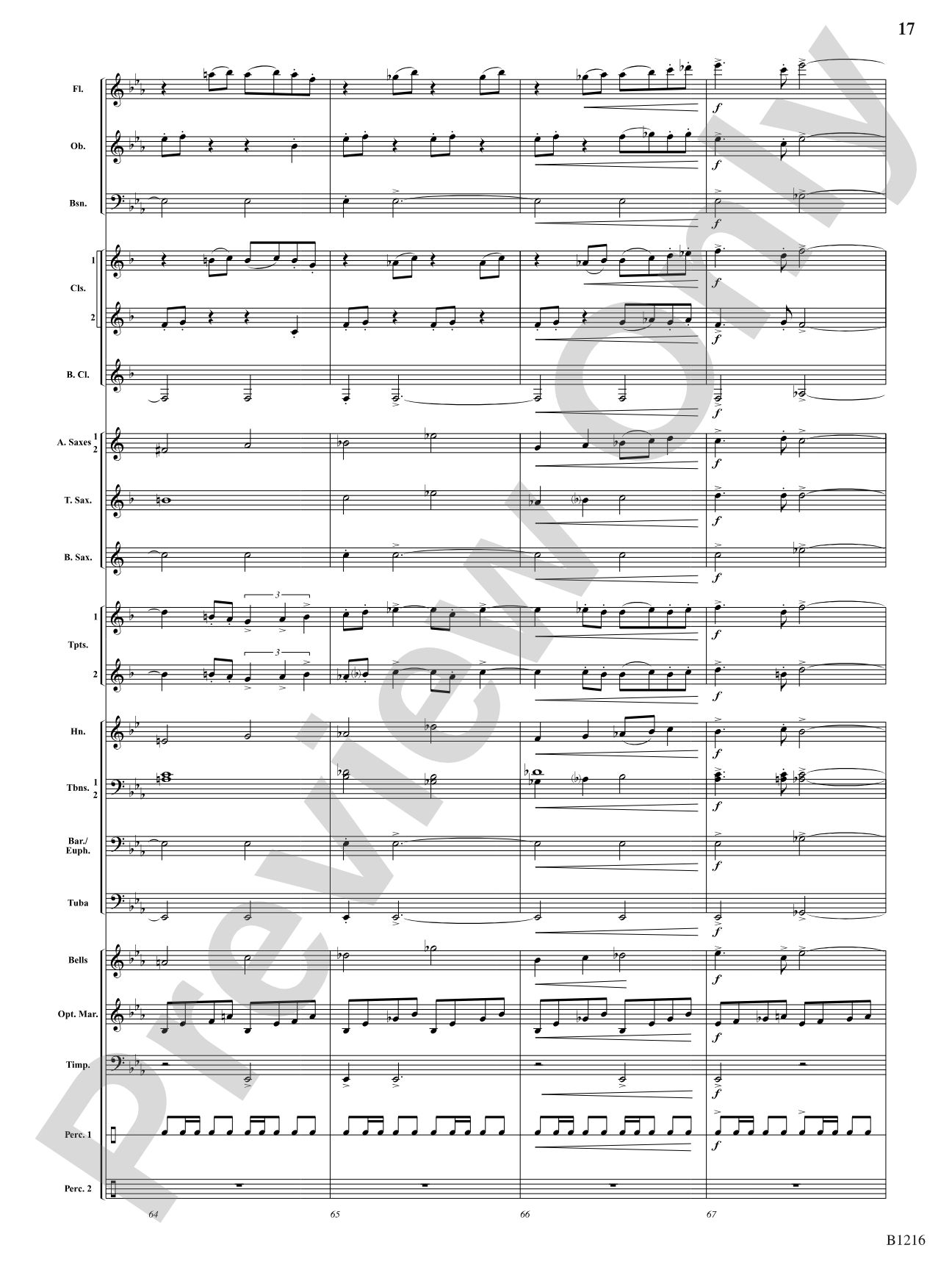 Rhythmata: Concert Band Conductor Score & Parts