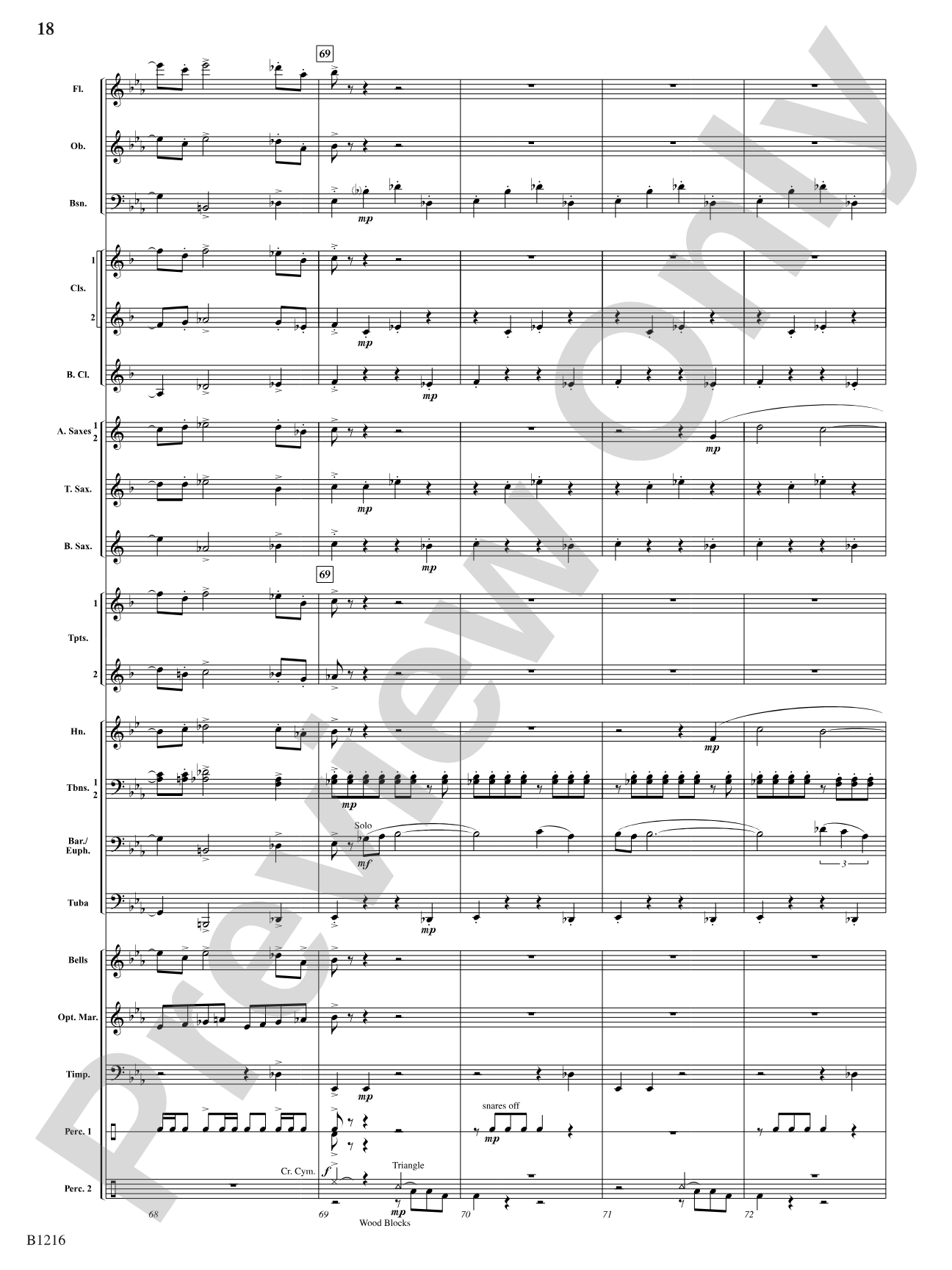 Rhythmata: Concert Band Conductor Score & Parts