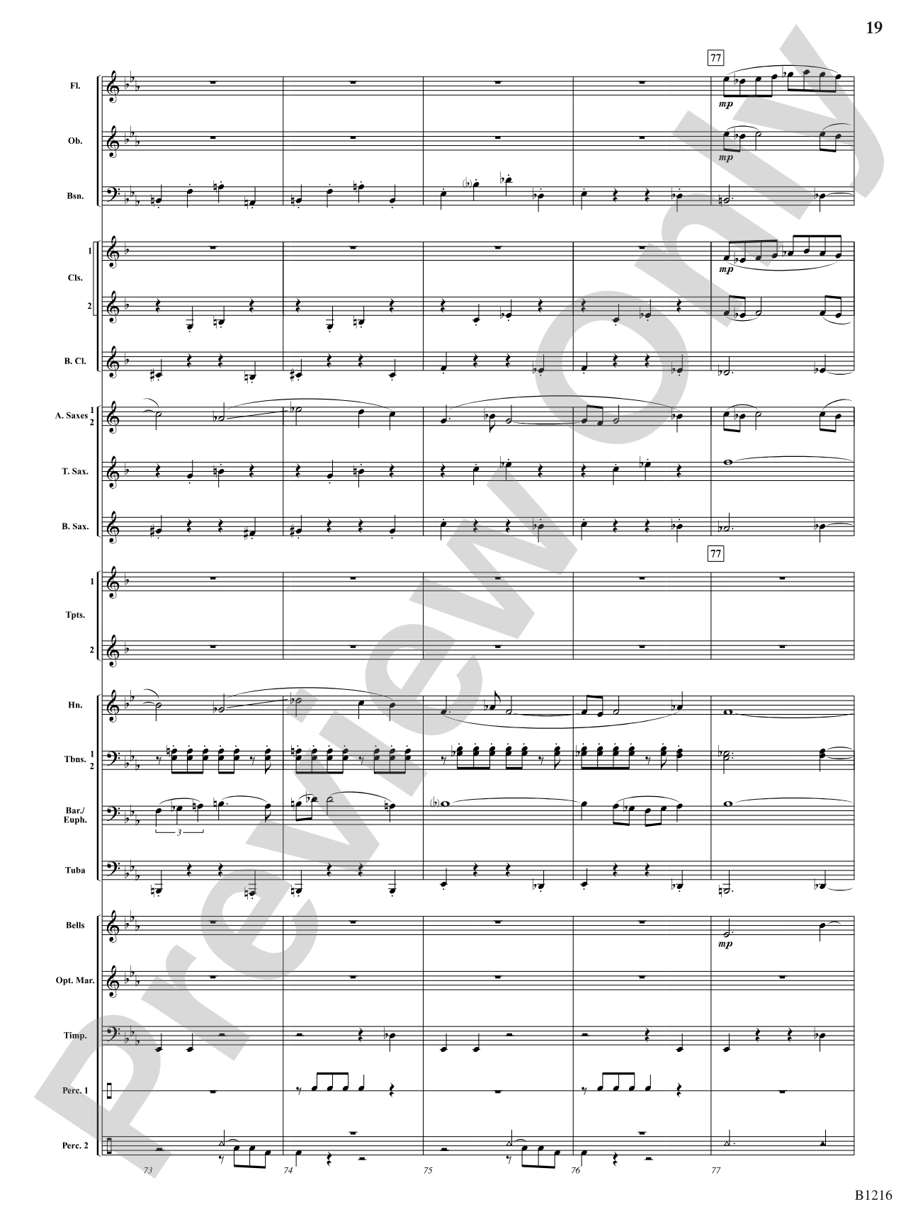 Rhythmata: Concert Band Conductor Score & Parts