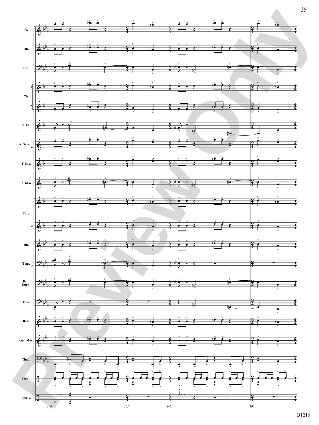 Rhythmata: Concert Band Conductor Score & Parts