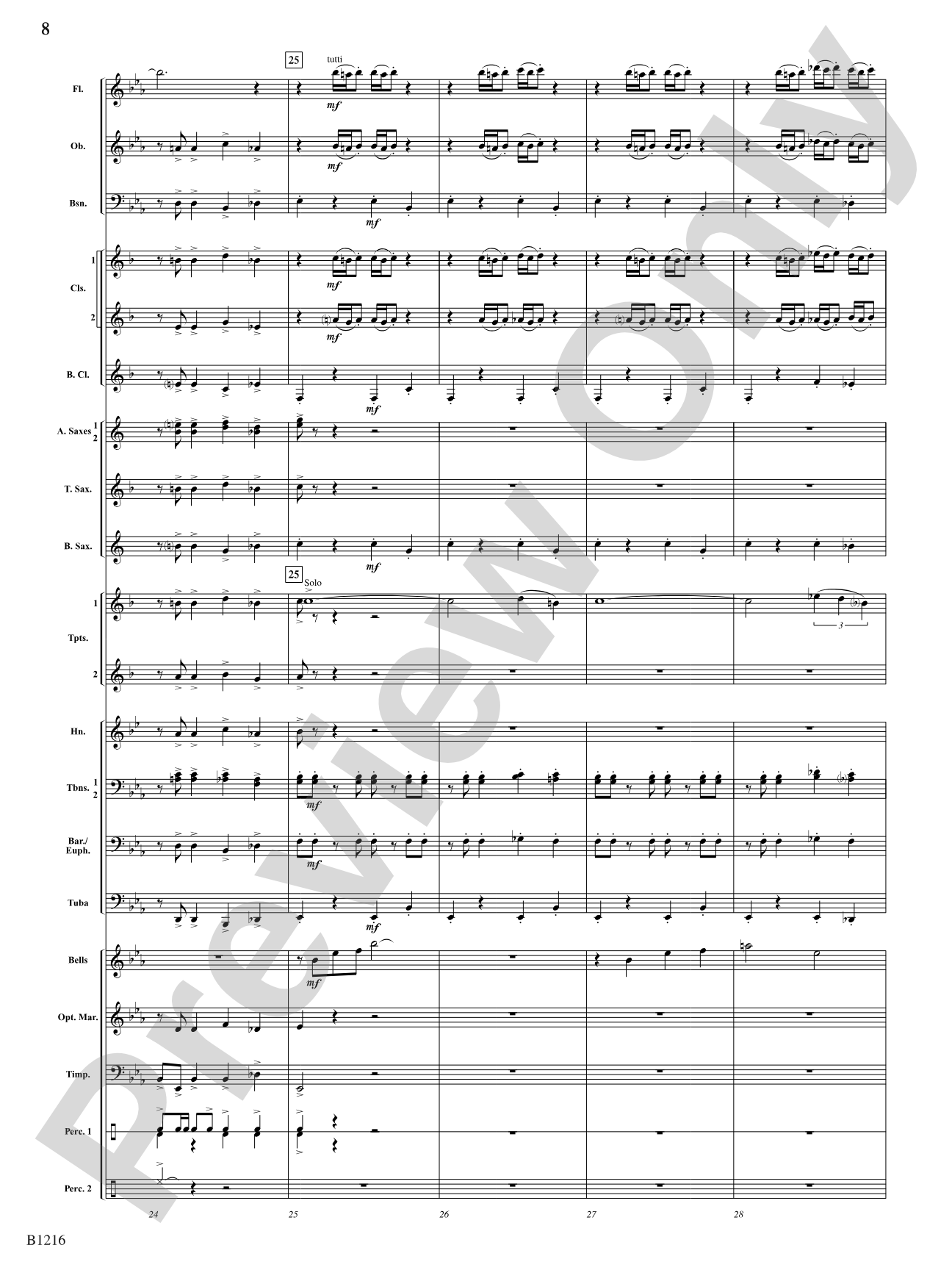 Rhythmata: Concert Band Conductor Score & Parts