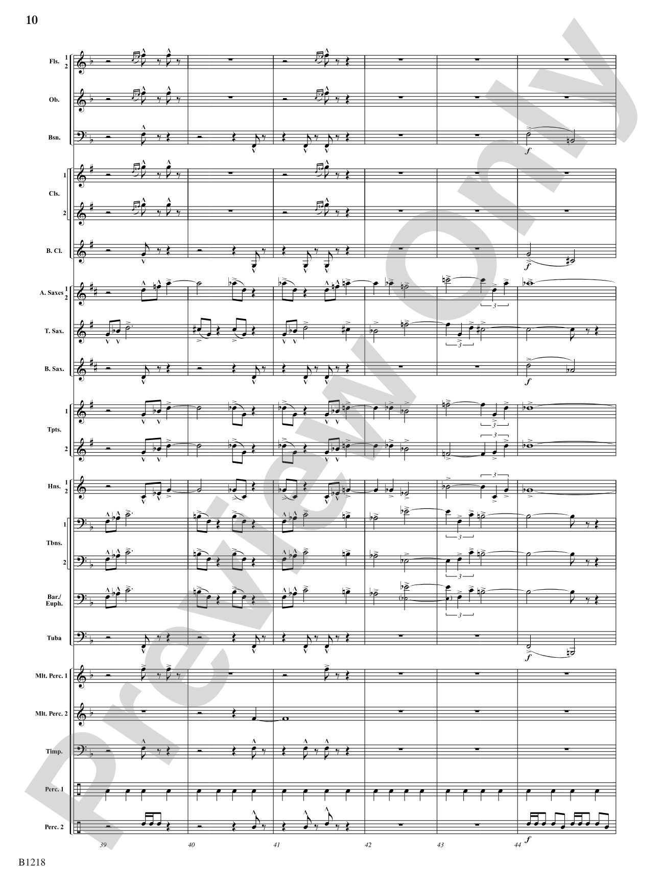 Roswell, 1947: Concert Band Conductor Score & Parts