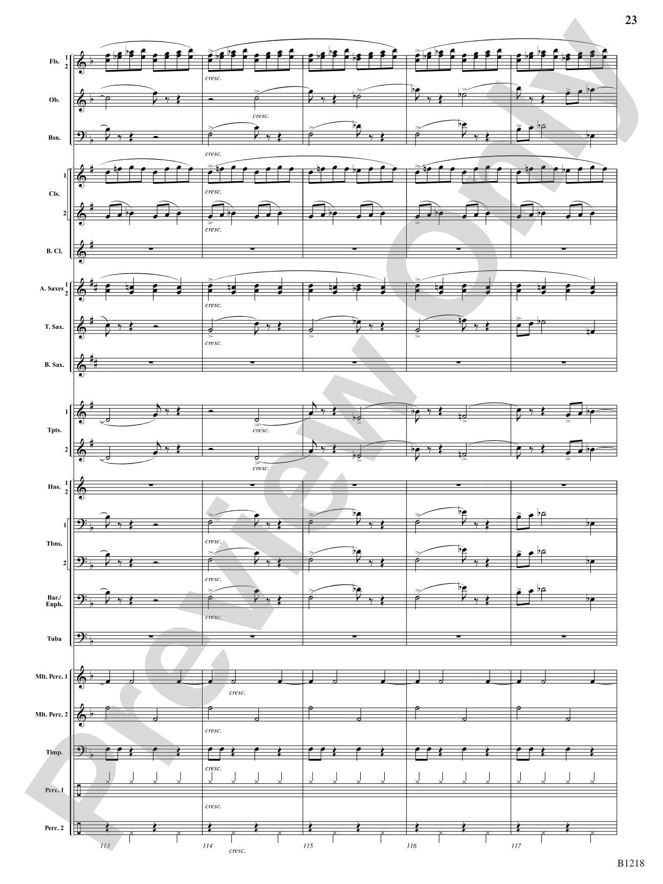 Roswell, 1947: Concert Band Conductor Score & Parts