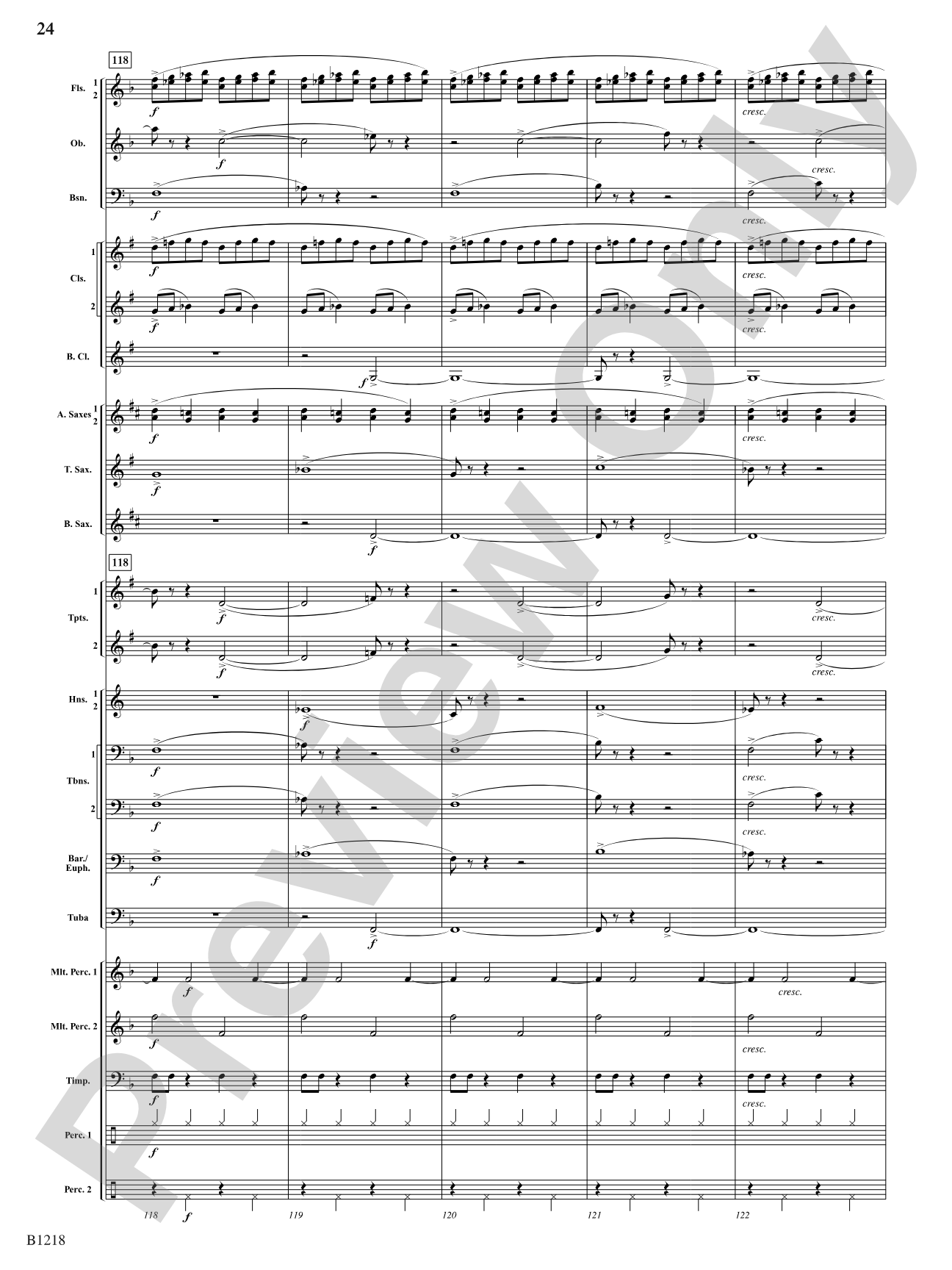 Roswell, 1947: Concert Band Conductor Score & Parts