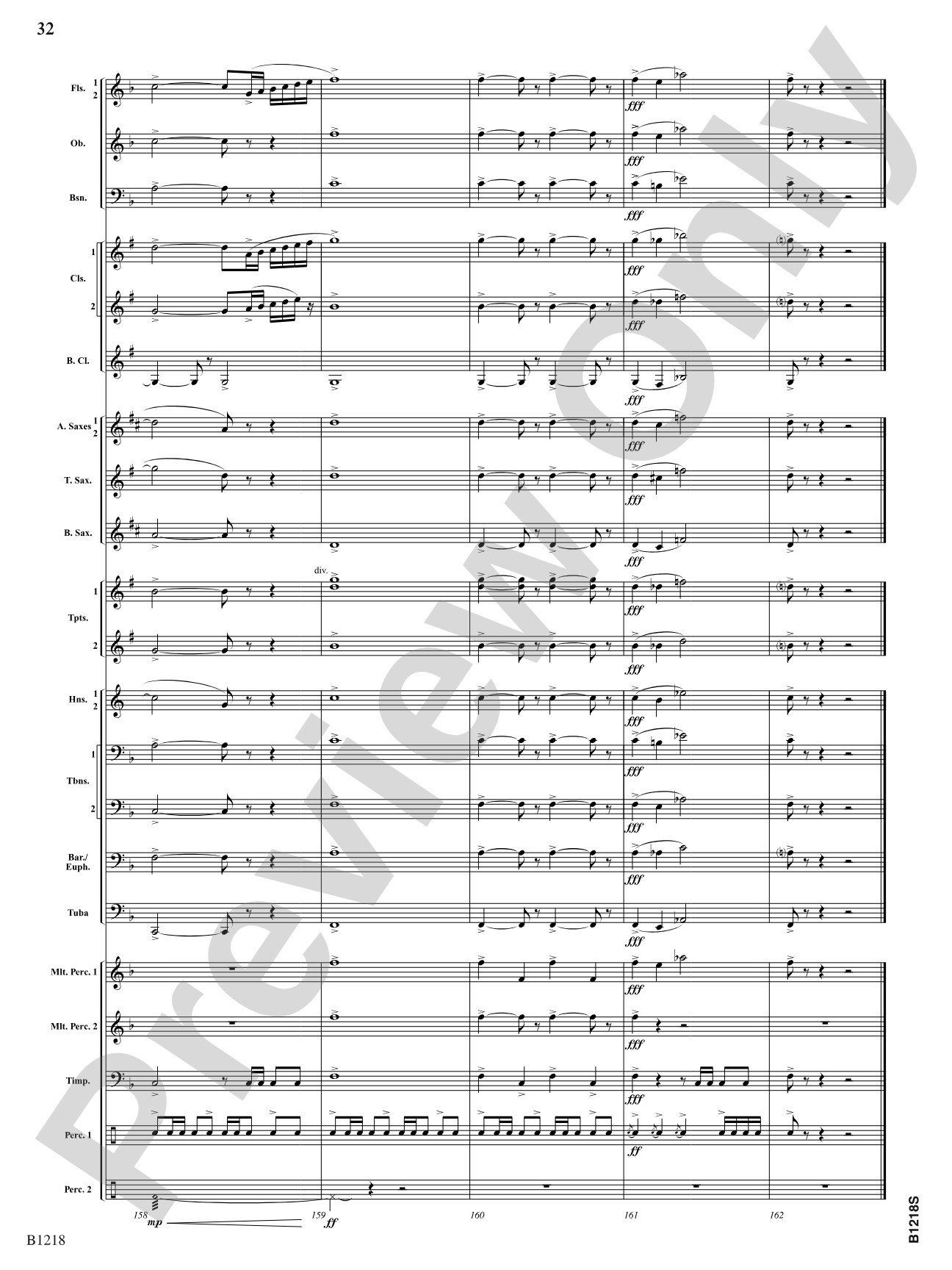 Roswell, 1947: Concert Band Conductor Score & Parts