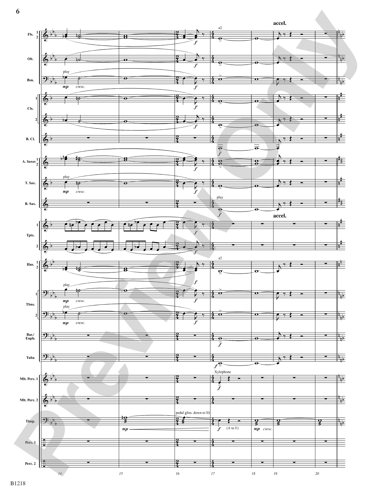 Roswell, 1947: Concert Band Conductor Score & Parts