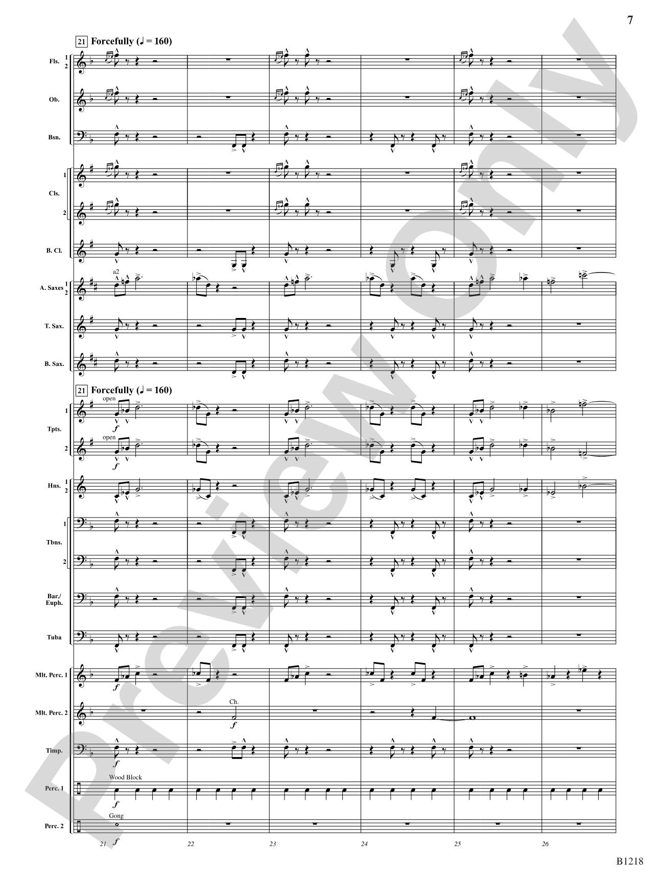 Roswell, 1947: Concert Band Conductor Score & Parts