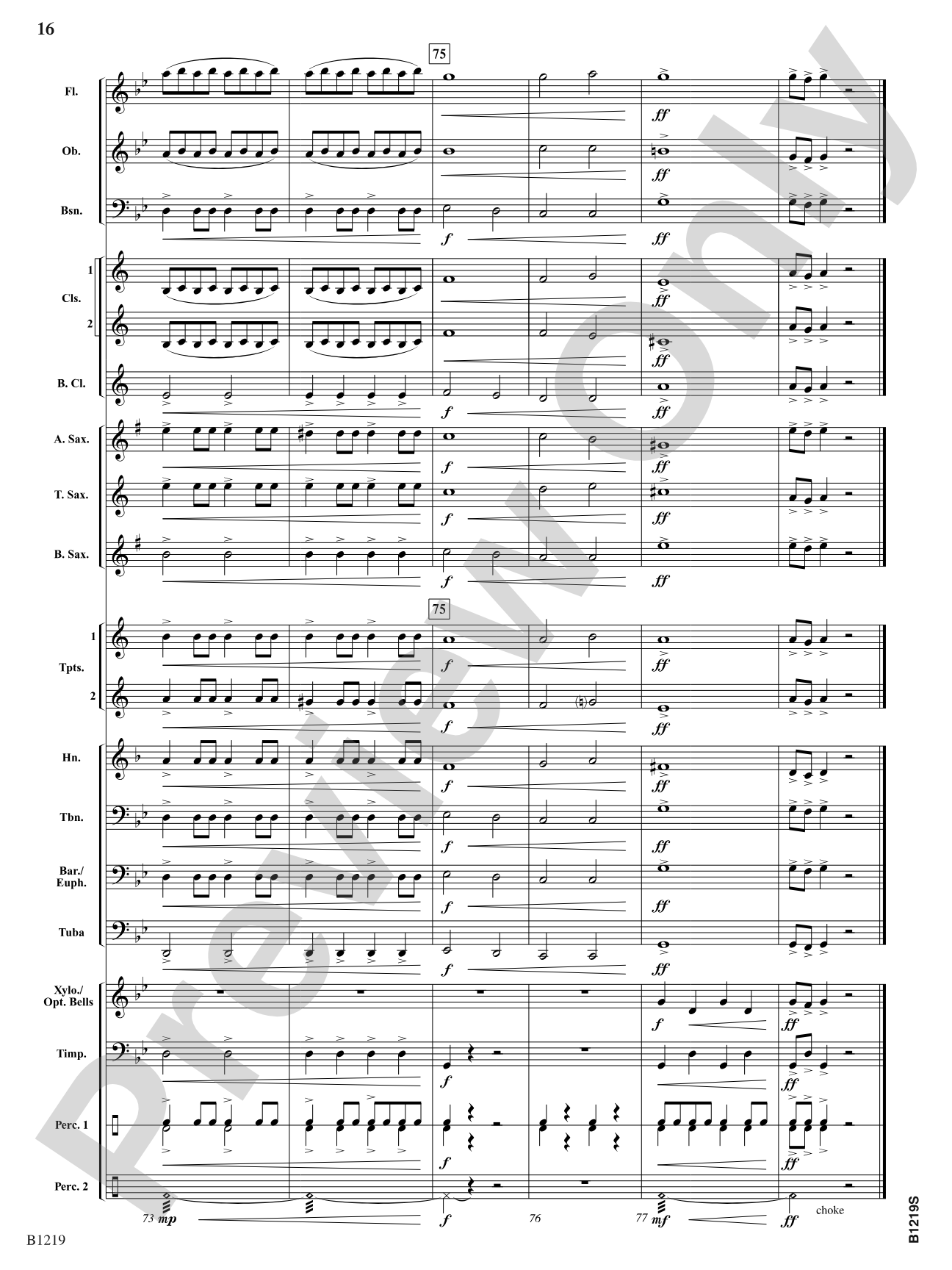 Storm Surge: Concert Band Conductor Score & Parts