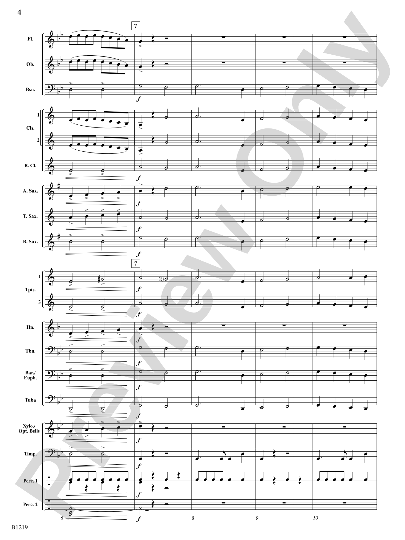 Storm Surge: Concert Band Conductor Score & Parts