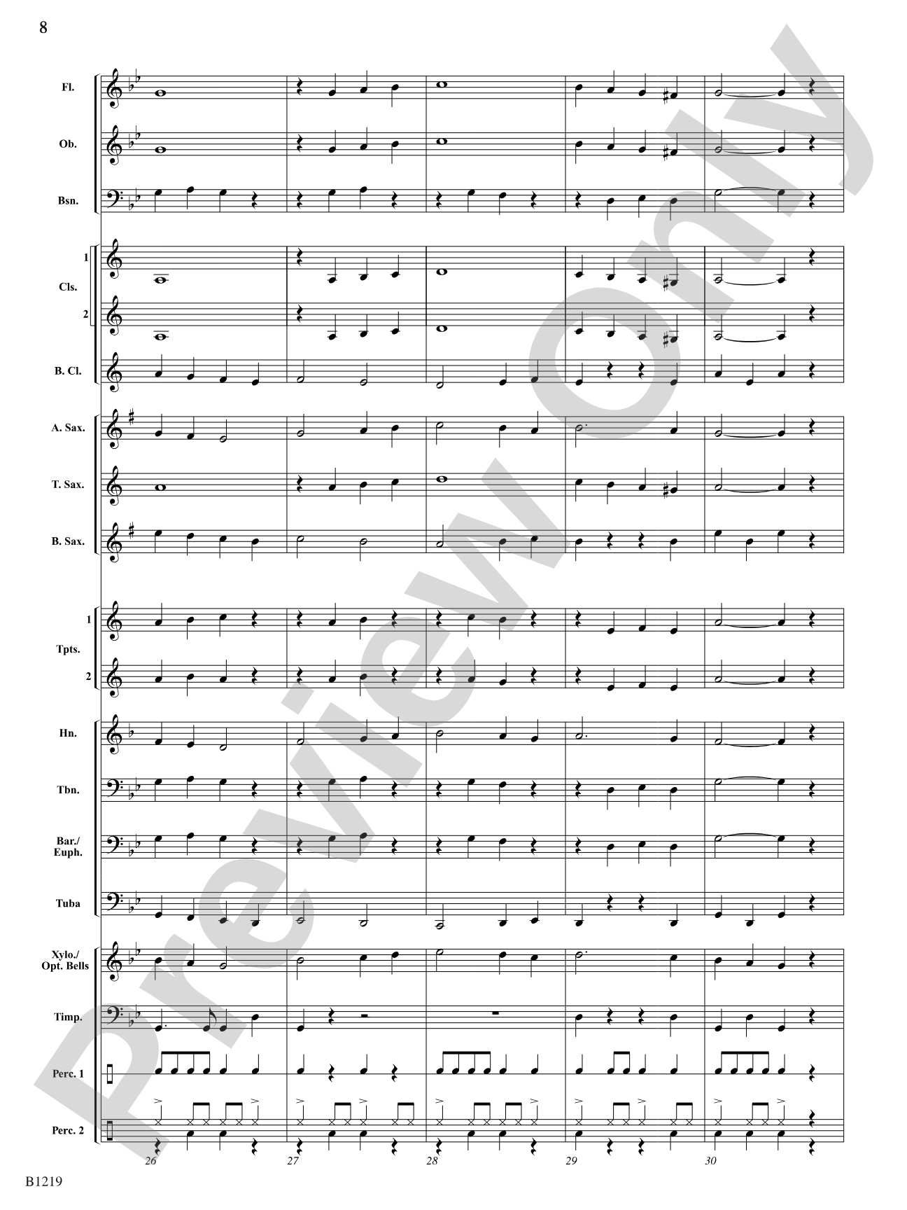 Storm Surge: Concert Band Conductor Score & Parts