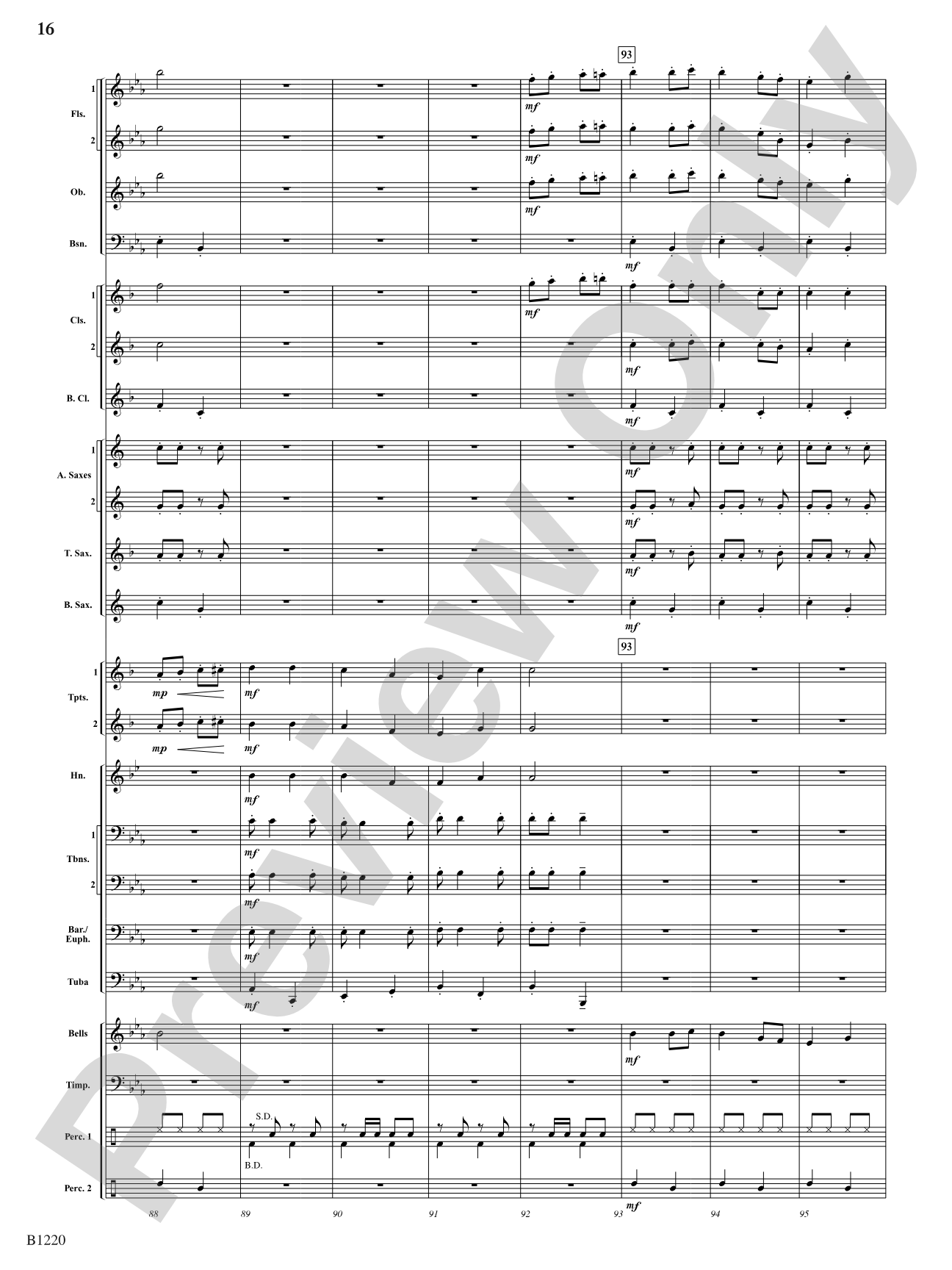 Visions of Sugar Plums: Concert Band Conductor Score & Parts