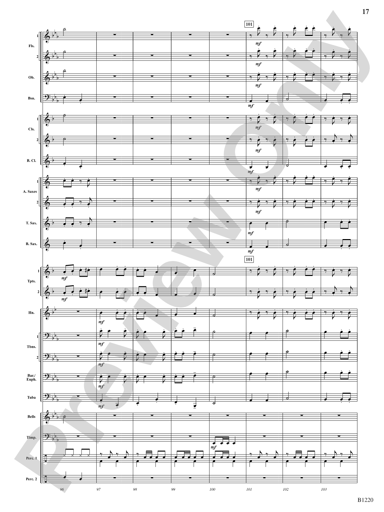 Visions of Sugar Plums: Concert Band Conductor Score & Parts