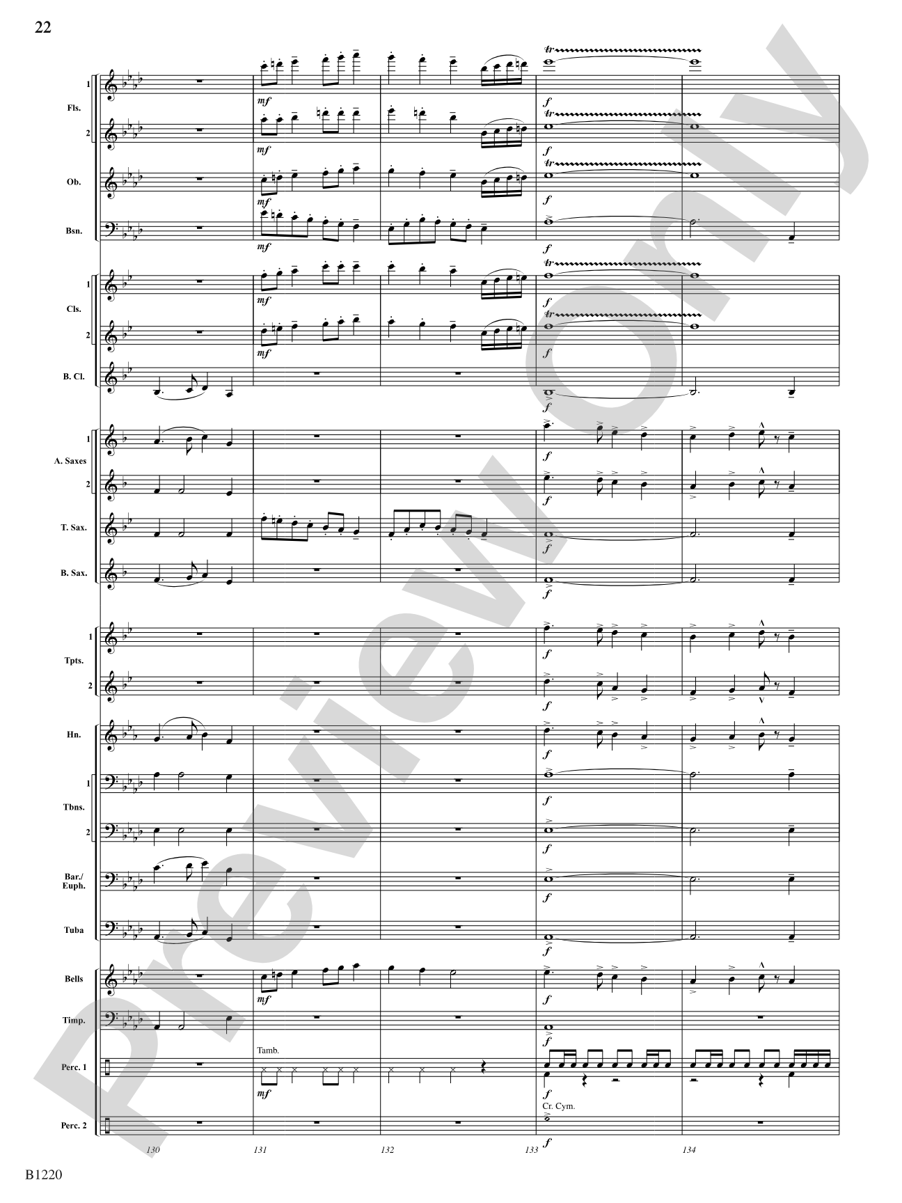 Visions of Sugar Plums: Concert Band Conductor Score & Parts