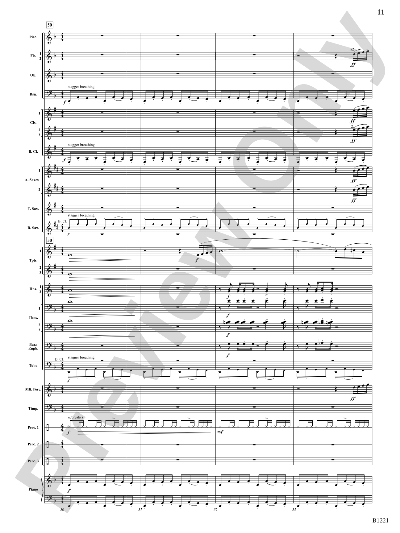 Celestial Legend: Concert Band Conductor Score & Parts