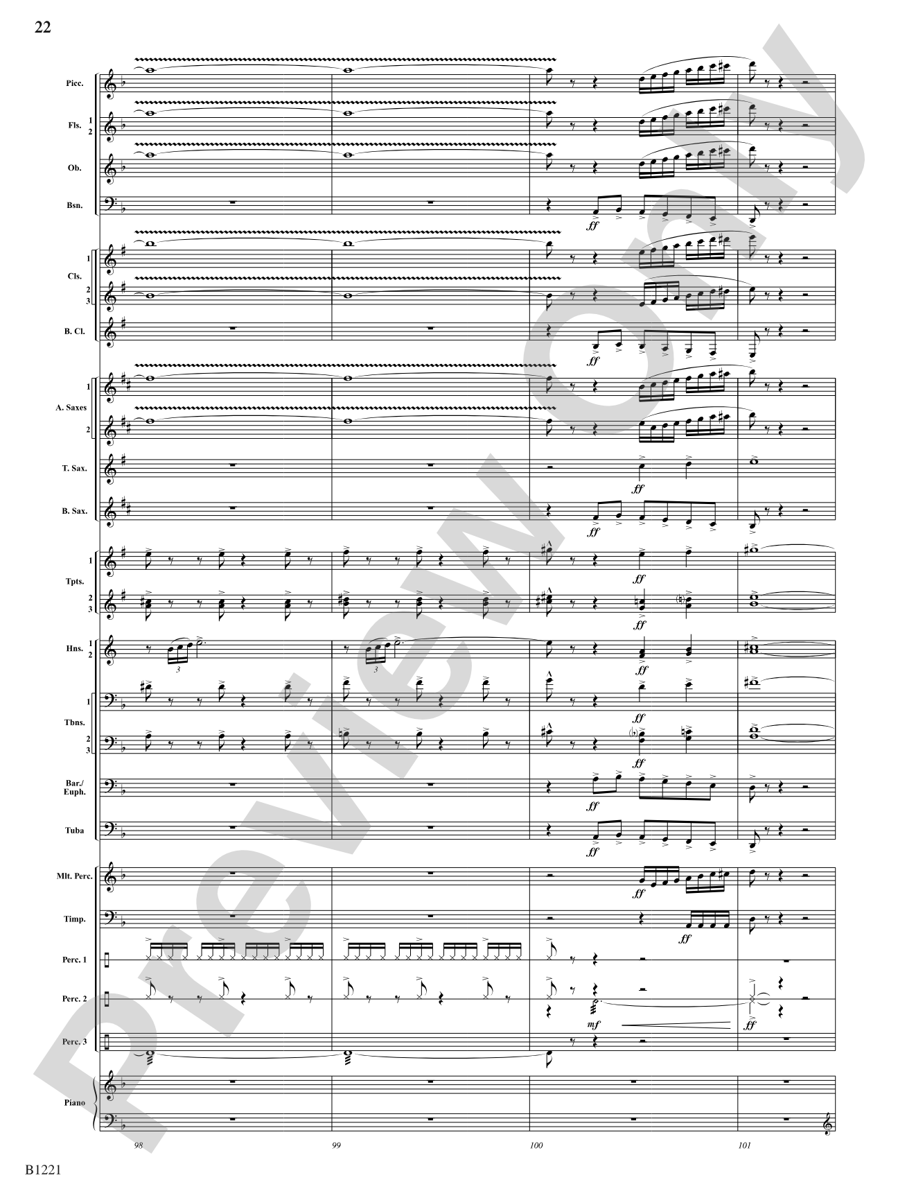 Celestial Legend: Concert Band Conductor Score & Parts