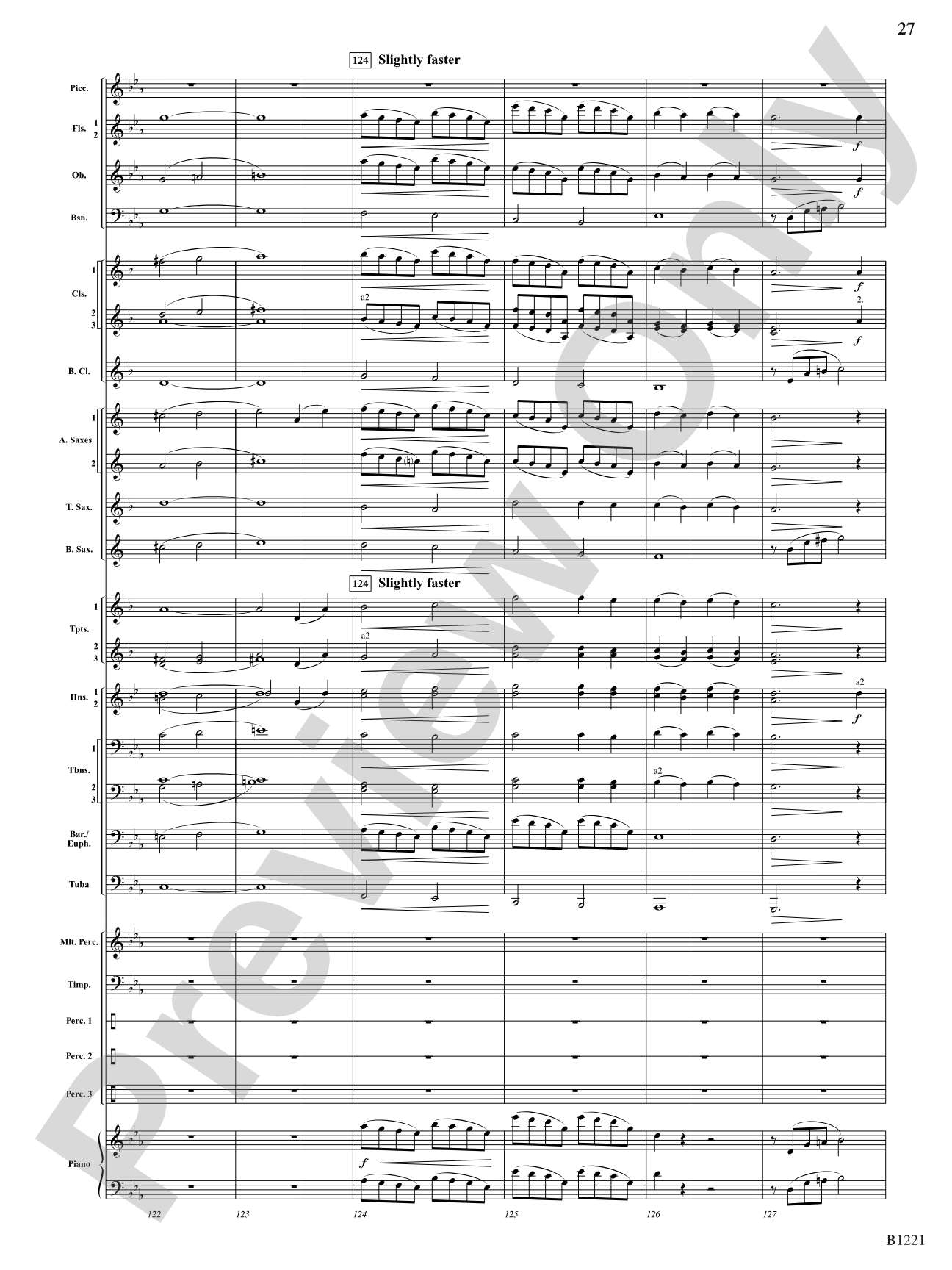 Celestial Legend: Concert Band Conductor Score & Parts